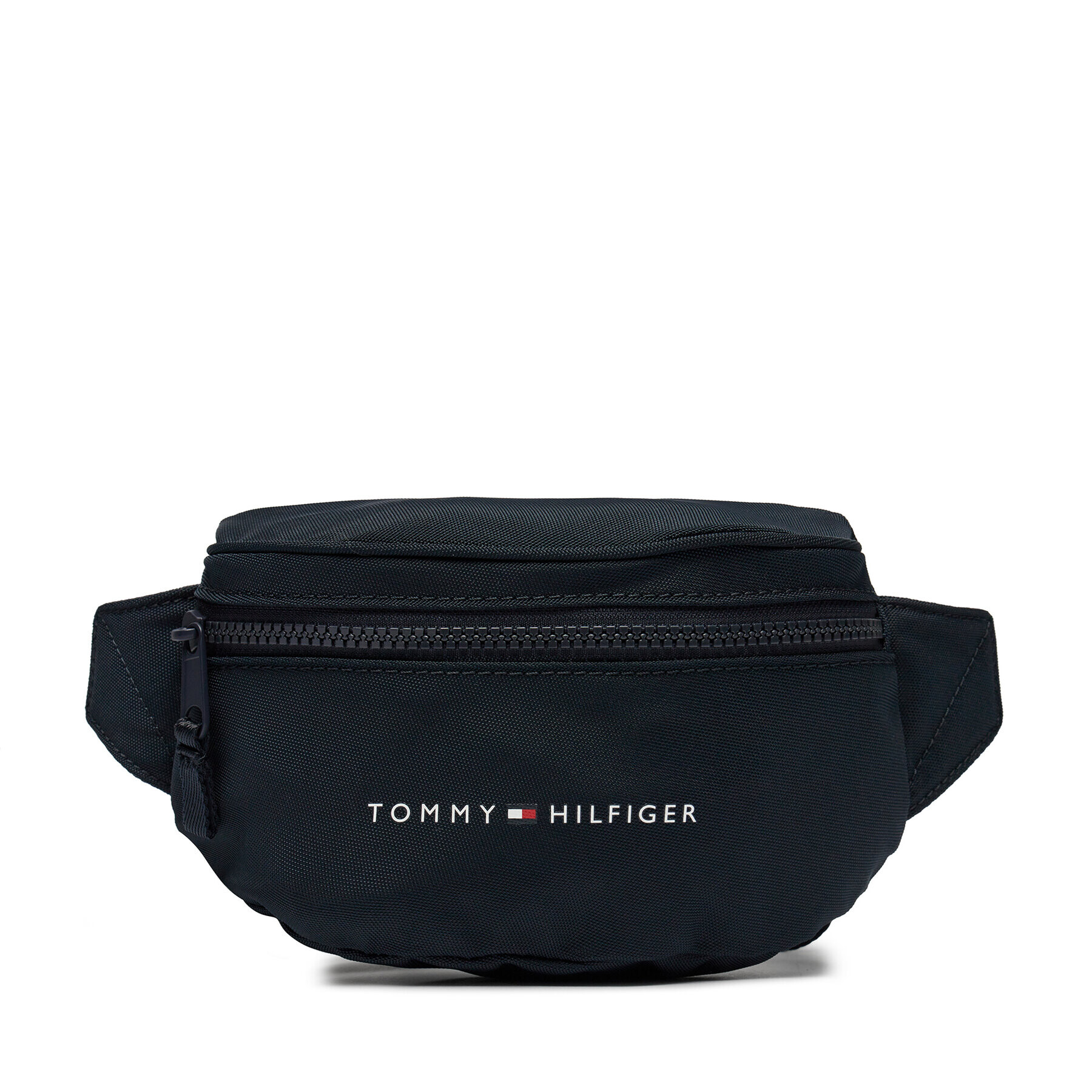 Tommy Hilfiger torba za okoli pasu Th Essential Bumbag AU0AU01614 Mornarsko modra - Pepit.si