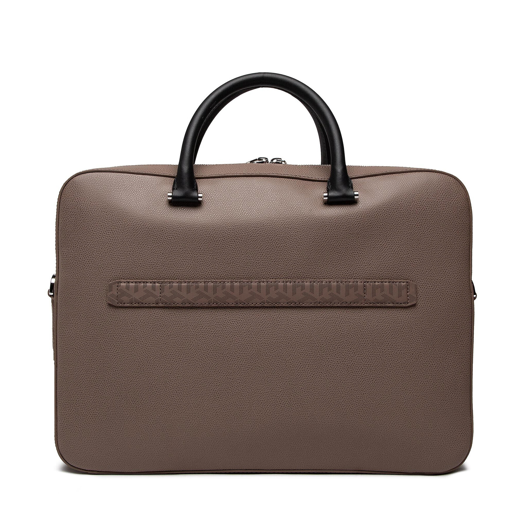 Tommy Hilfiger Torba za prenosnik Business Leather Computer Bag AM0AM08459 Rjava - Pepit.si