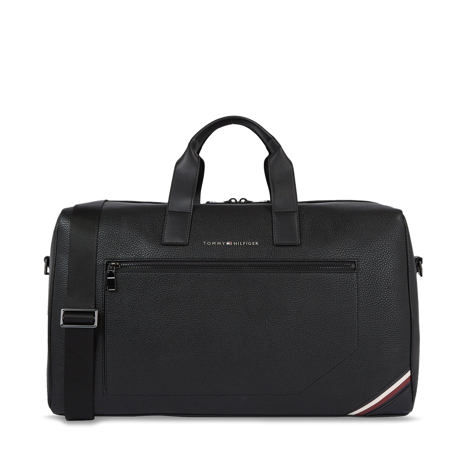 Tommy Hilfiger Torbica Th Central Duffle AM0AM11582 Črna - Pepit.si