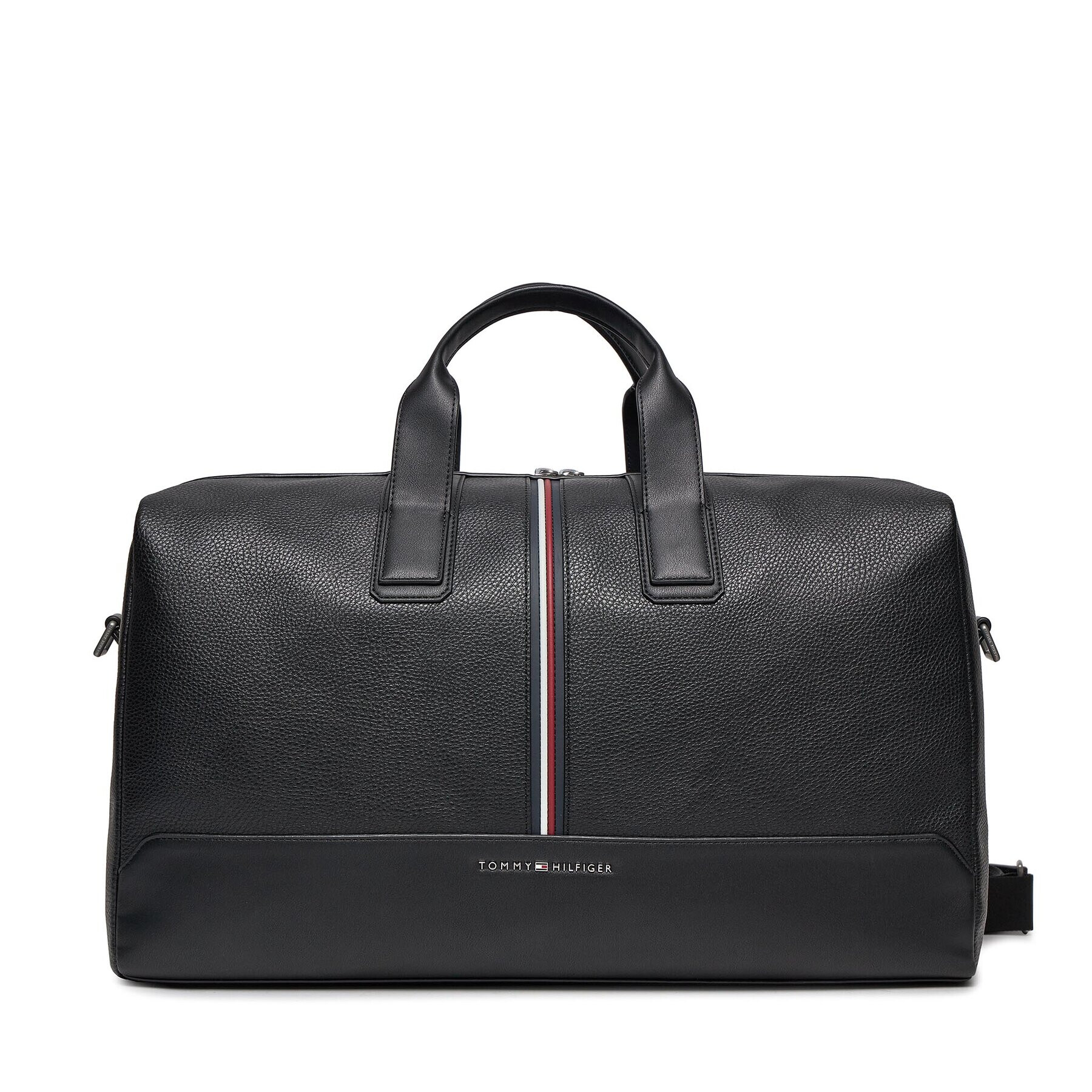 Tommy Hilfiger Torbica Th Central Duffle AM0AM11821 Črna - Pepit.si