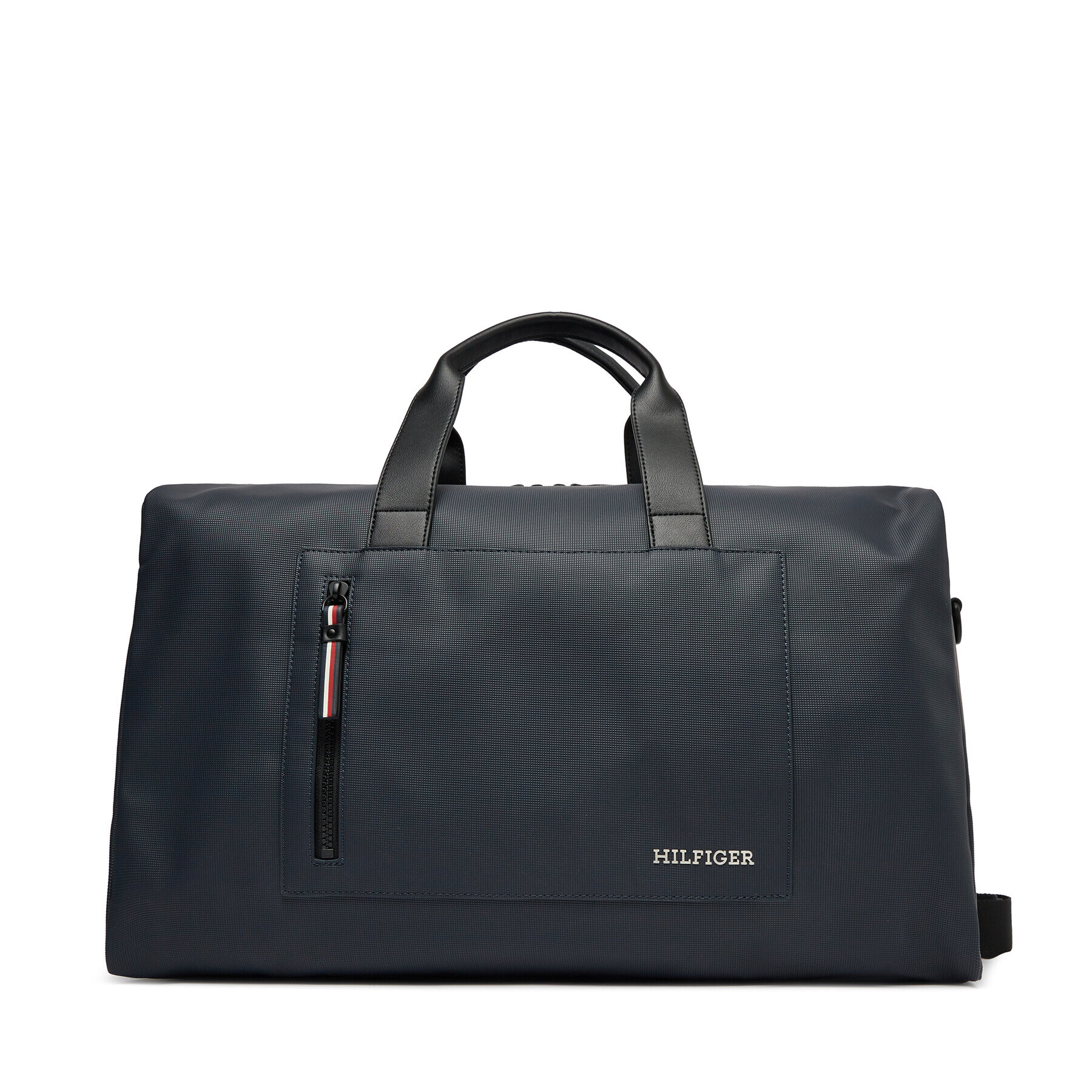 Tommy Hilfiger Torbica Th Pique Duffle AM0AM11779 Mornarsko modra - Pepit.si