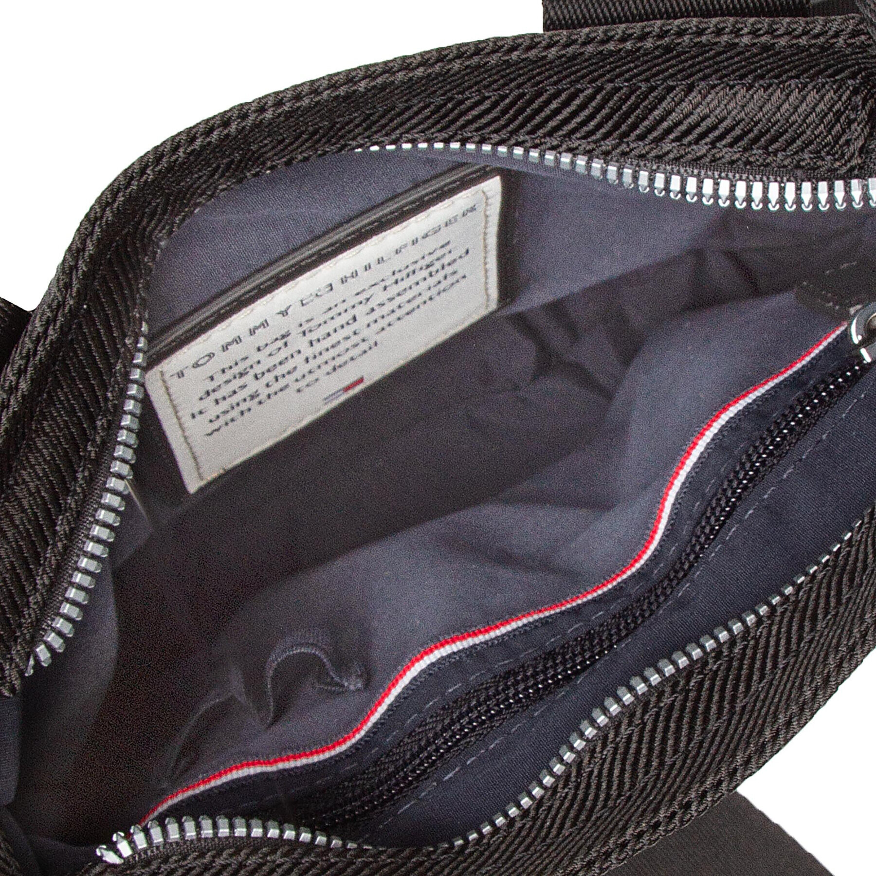 Tommy Hilfiger Torbica za okrog pasu 1985 Nylon Mini Crossover AM0AM08445 Črna - Pepit.si