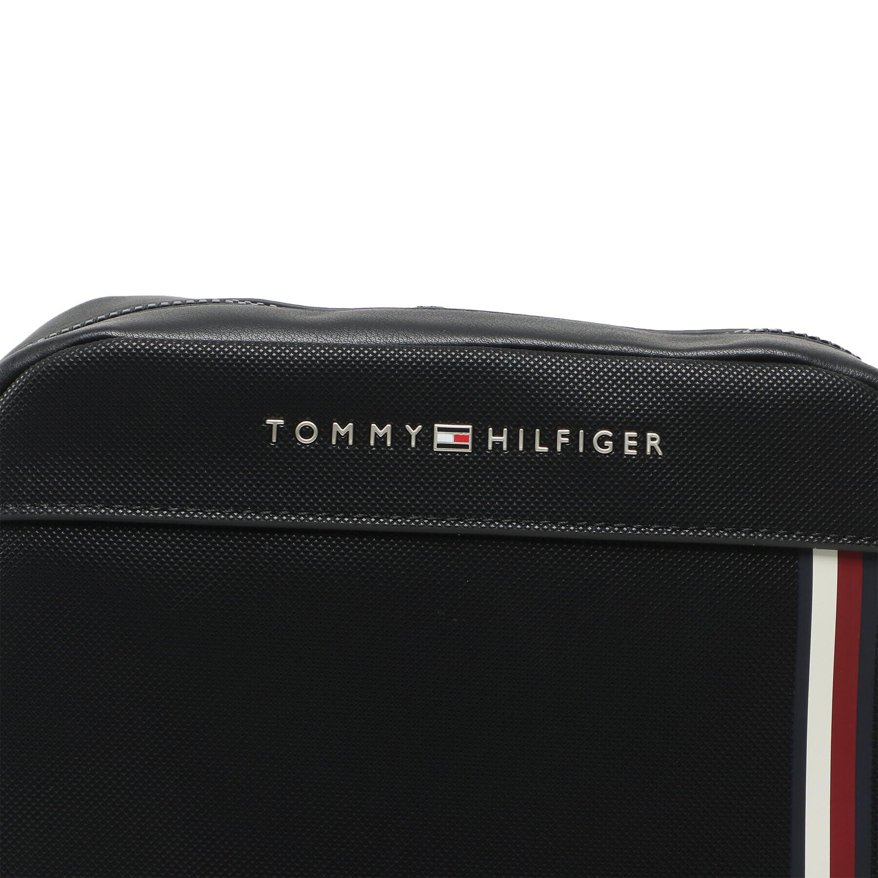 Tommy Hilfiger Torbica za okrog pasu Th Pique Pu Mini Reporter AM0AM11312 Črna - Pepit.si