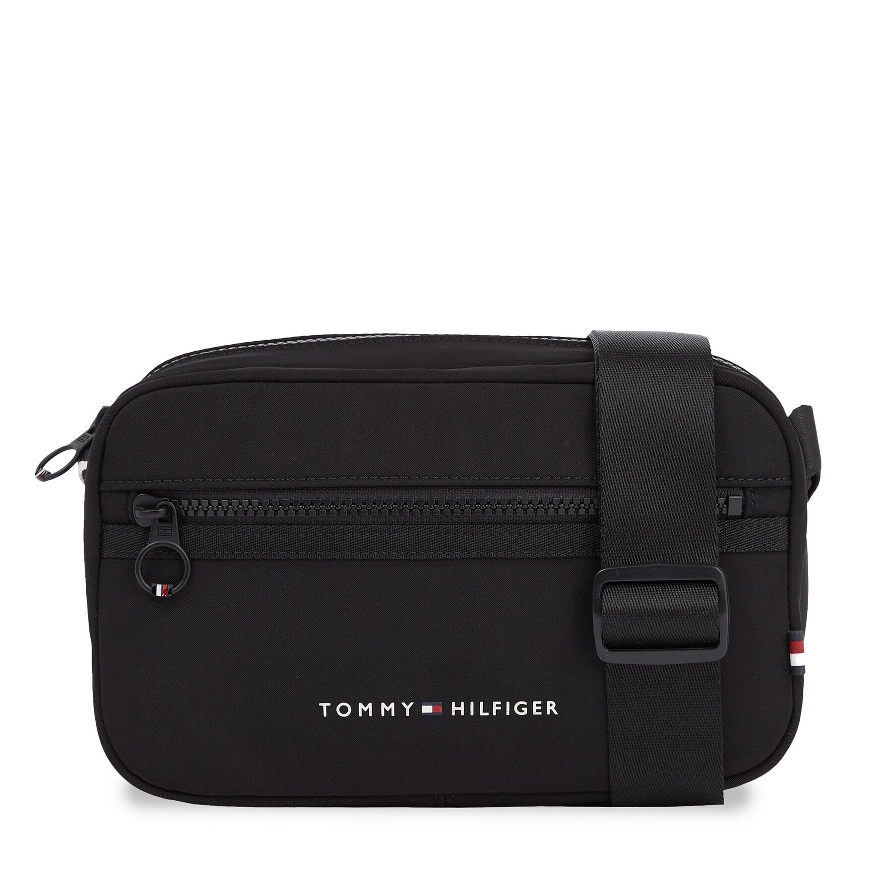 Tommy Hilfiger Torbica za okrog pasu Th Skyline Ew Reporter AM0AM11548 Črna - Pepit.si