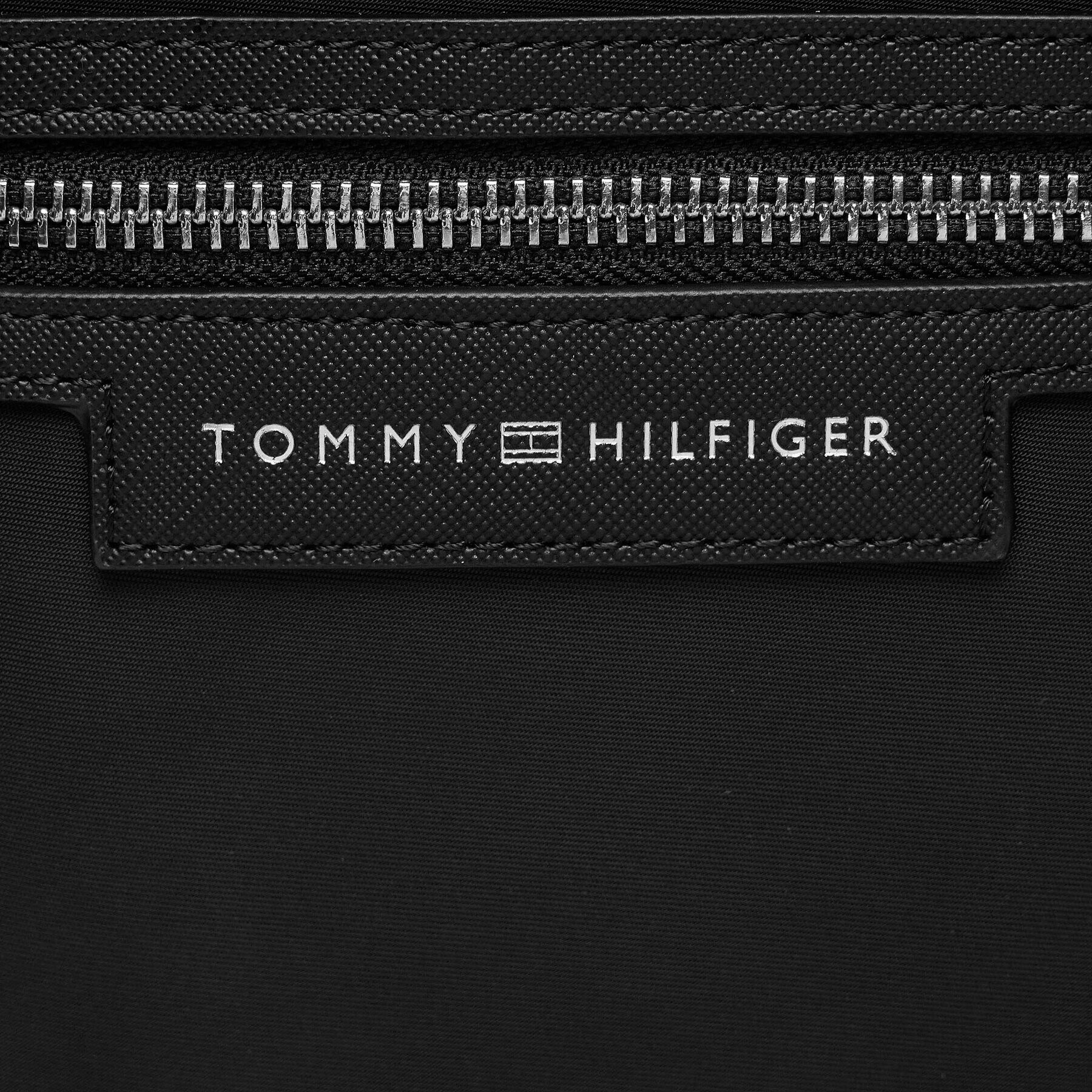 Tommy Hilfiger Torbica za okrog pasu Th Urban Repreve Mini Crossover AM0AM11831 Črna - Pepit.si