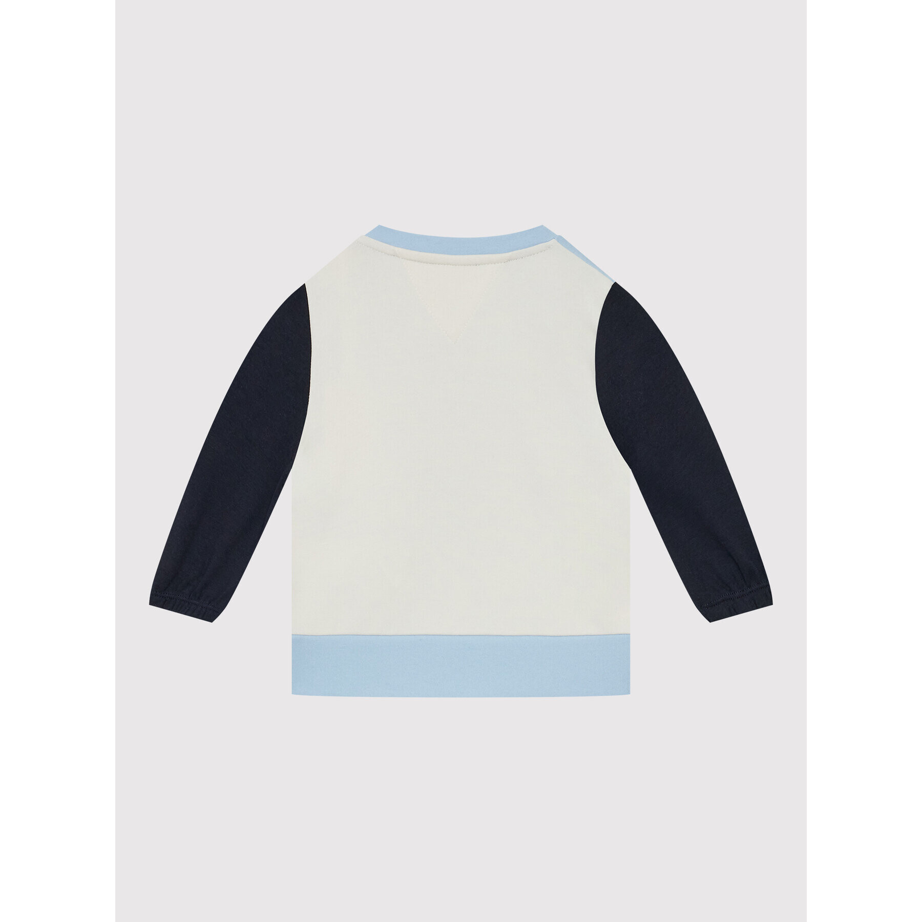 Tommy Hilfiger Trenirka Baby Colorblock KN0KN01478 Modra Regular Fit - Pepit.si