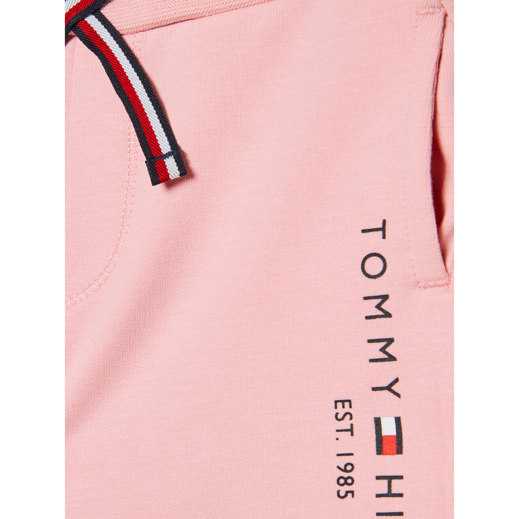 Tommy Hilfiger Trenirka Baby Essential KN0KN01357 Roza Regular Fit - Pepit.si