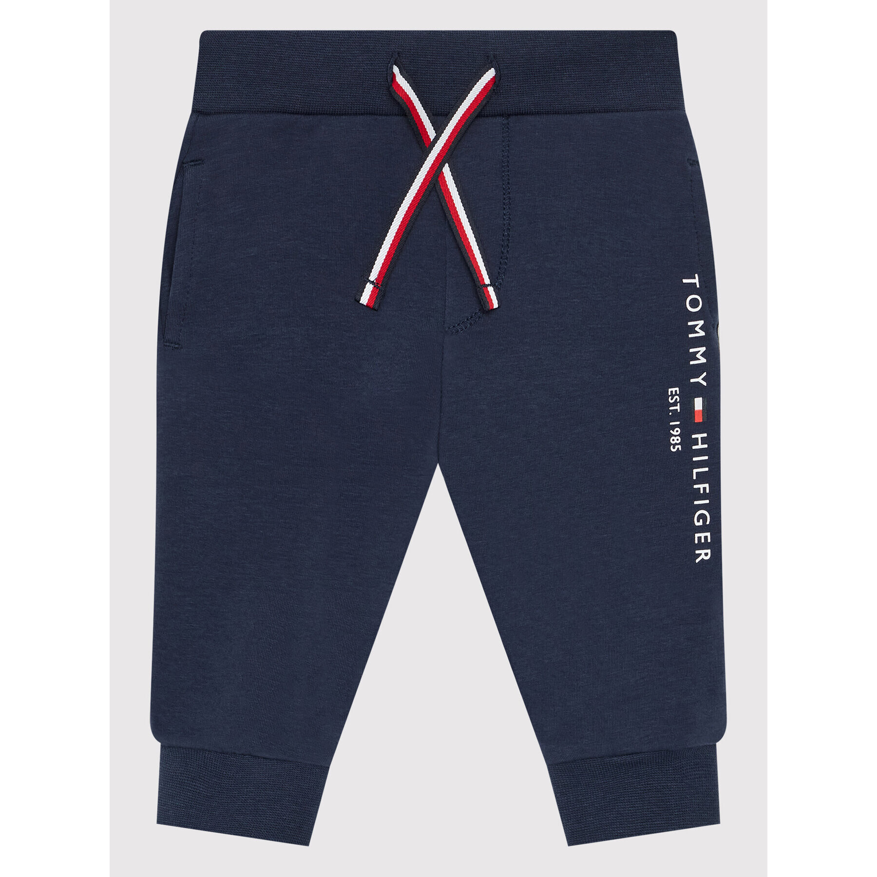 Tommy Hilfiger Trenirka Baby Essential KN0KN01485 Mornarsko modra Regular Fit - Pepit.si