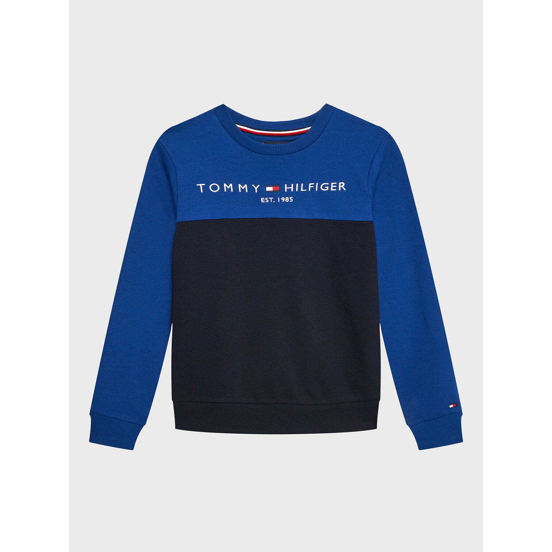 Tommy Hilfiger Trenirka Essential KB0KB07966 D Mornarsko modra Regular Fit - Pepit.si