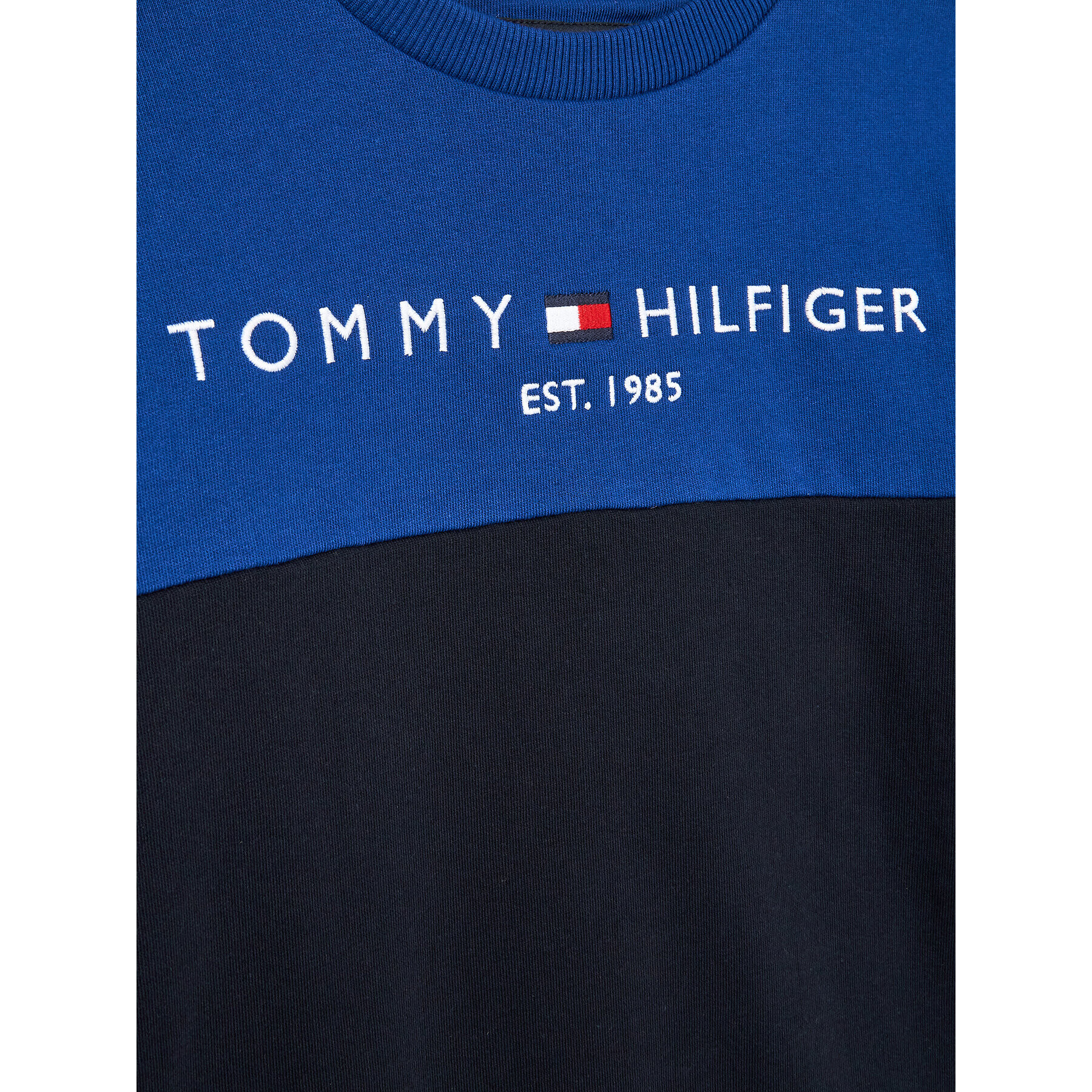 Tommy Hilfiger Trenirka Essential KB0KB07966 D Mornarsko modra Regular Fit - Pepit.si