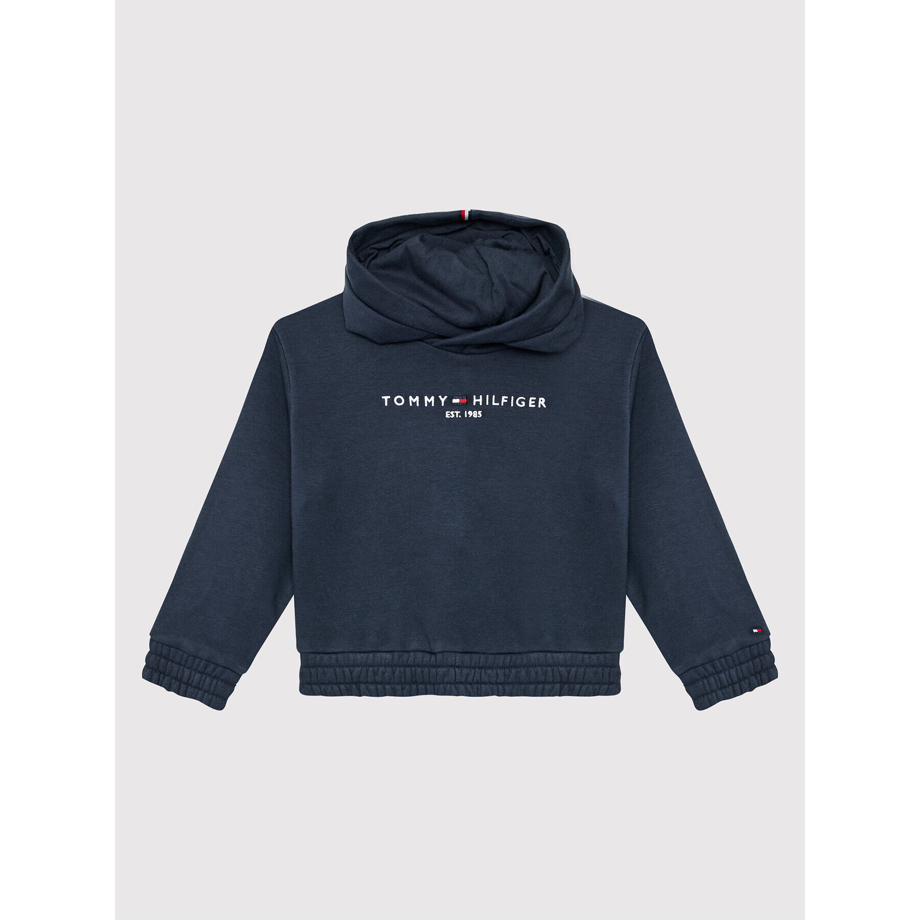 Tommy Hilfiger Trenirka Essential KG0KG06555 Mornarsko modra Regular Fit - Pepit.si