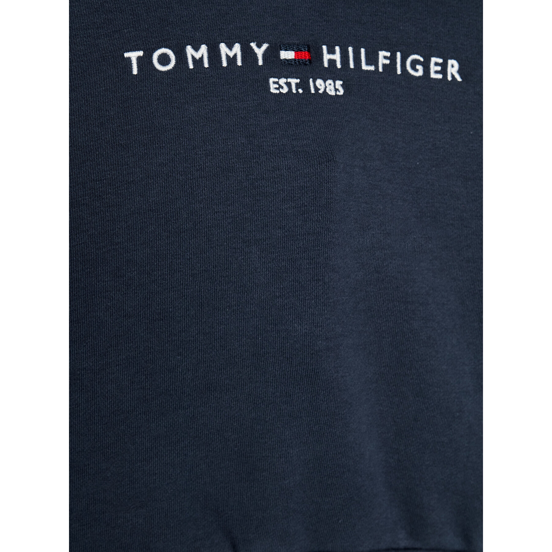 Tommy Hilfiger Trenirka Essential KG0KG06555 Mornarsko modra Regular Fit - Pepit.si