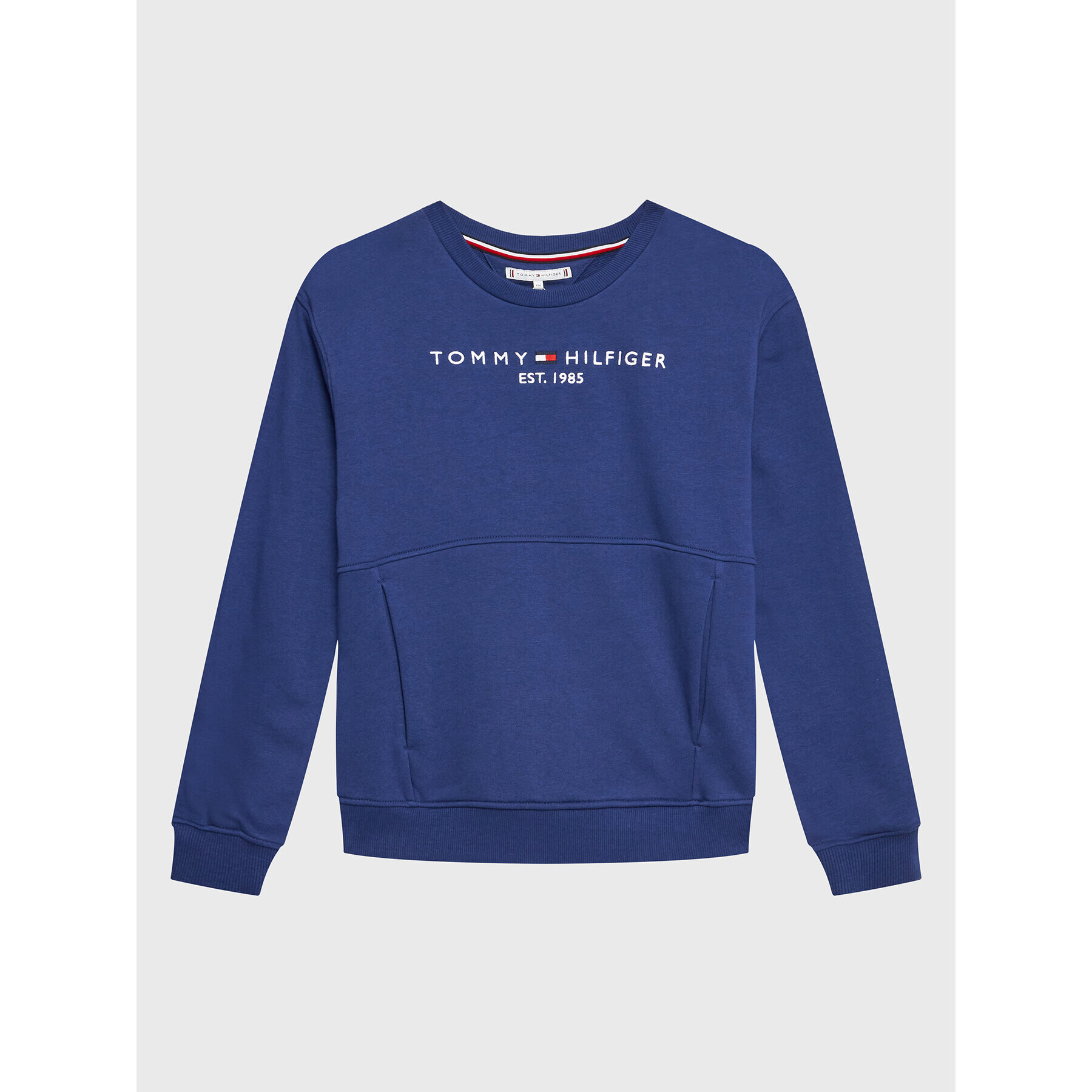 Tommy Hilfiger Trenirka Essential KG0KG07042 M Mornarsko modra Regular Fit - Pepit.si