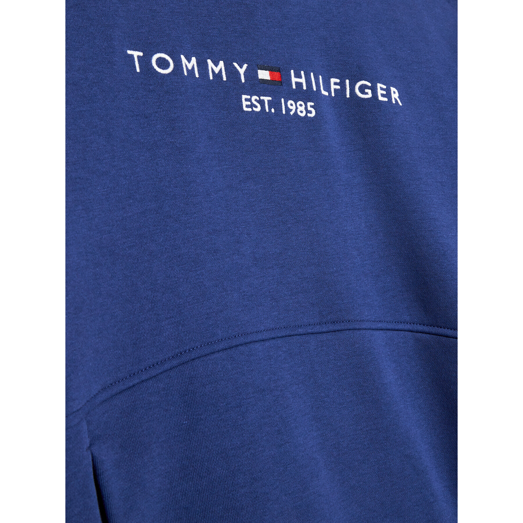 Tommy Hilfiger Trenirka Essential KG0KG07042 M Mornarsko modra Regular Fit - Pepit.si