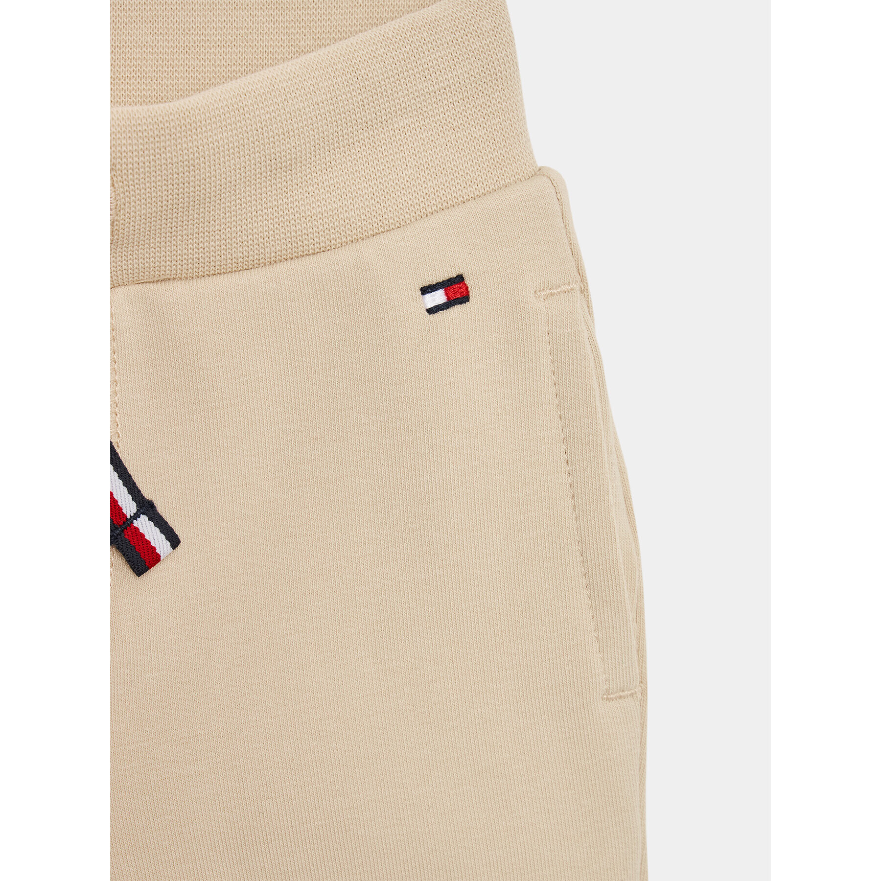 Tommy Hilfiger Trenirka Monotype KN0KN01646 Bež Regular Fit - Pepit.si