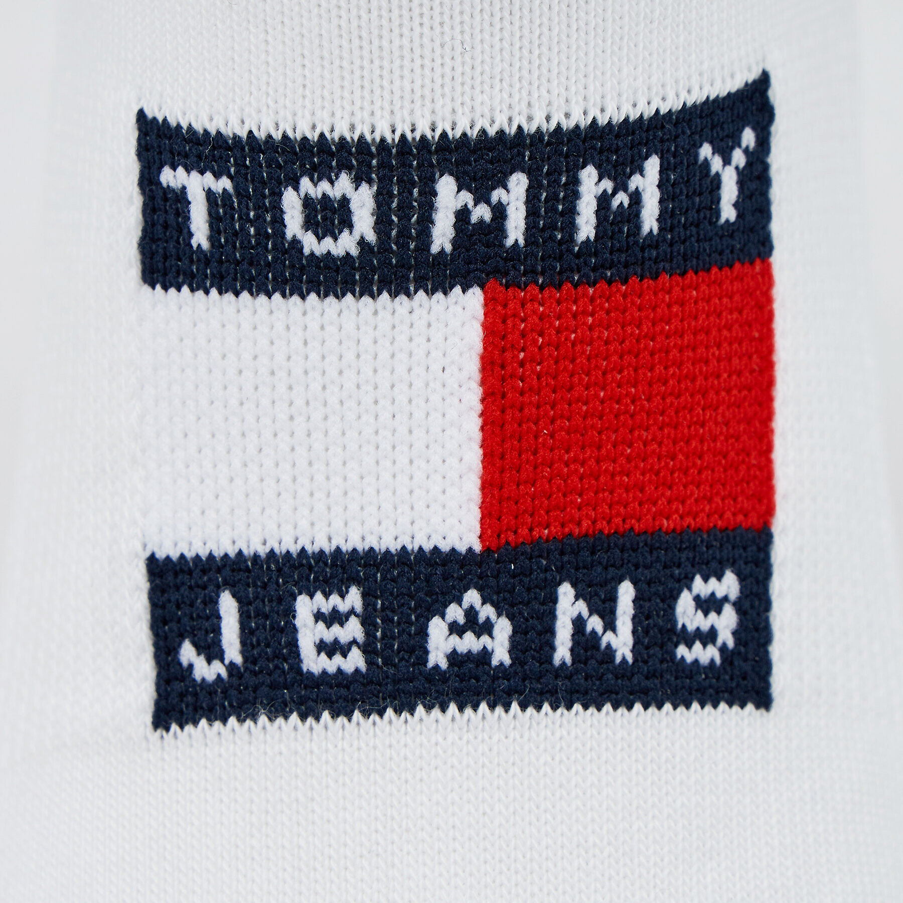 Tommy Hilfiger Visoke nogavice Unisex 701226106 Bela - Pepit.si