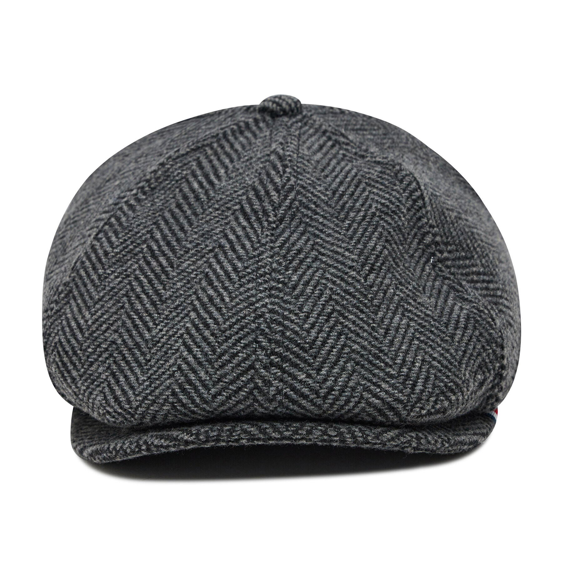 Tommy Hilfiger Vojaška baretka Newsboy Cap AM0AM07876 Črna - Pepit.si