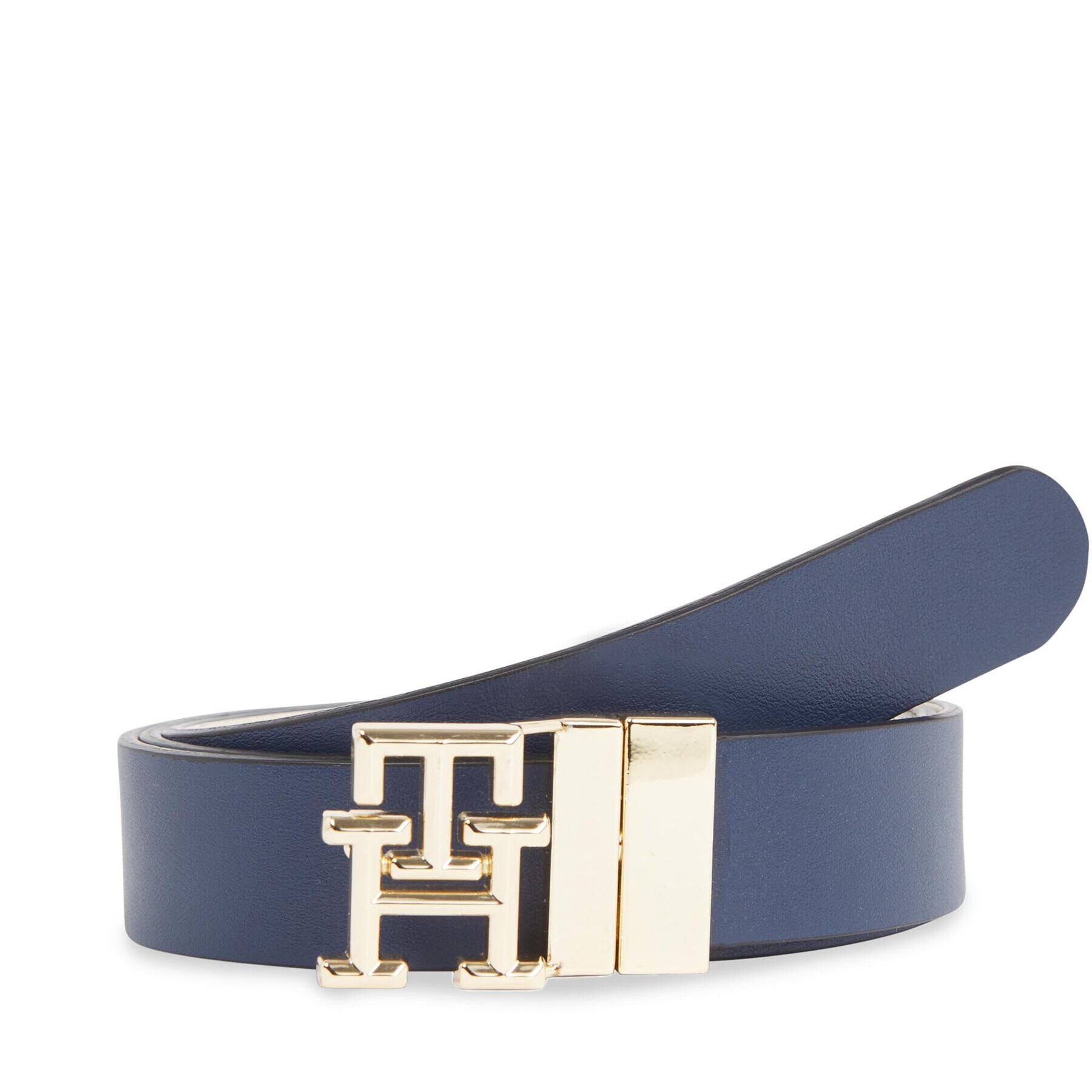 Tommy Hilfiger Ženski pas Th Logo Rev 3.0 AW0AW14946 Bež - Pepit.si