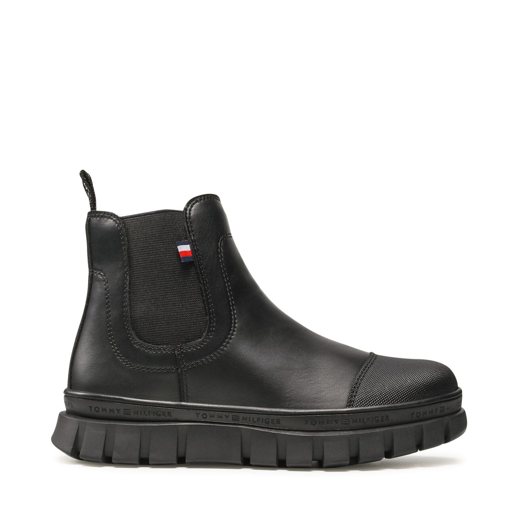 Tommy Hilfiger Zimski škornji Chelsea Boot T3A5-32025-0289 S Črna - Pepit.si