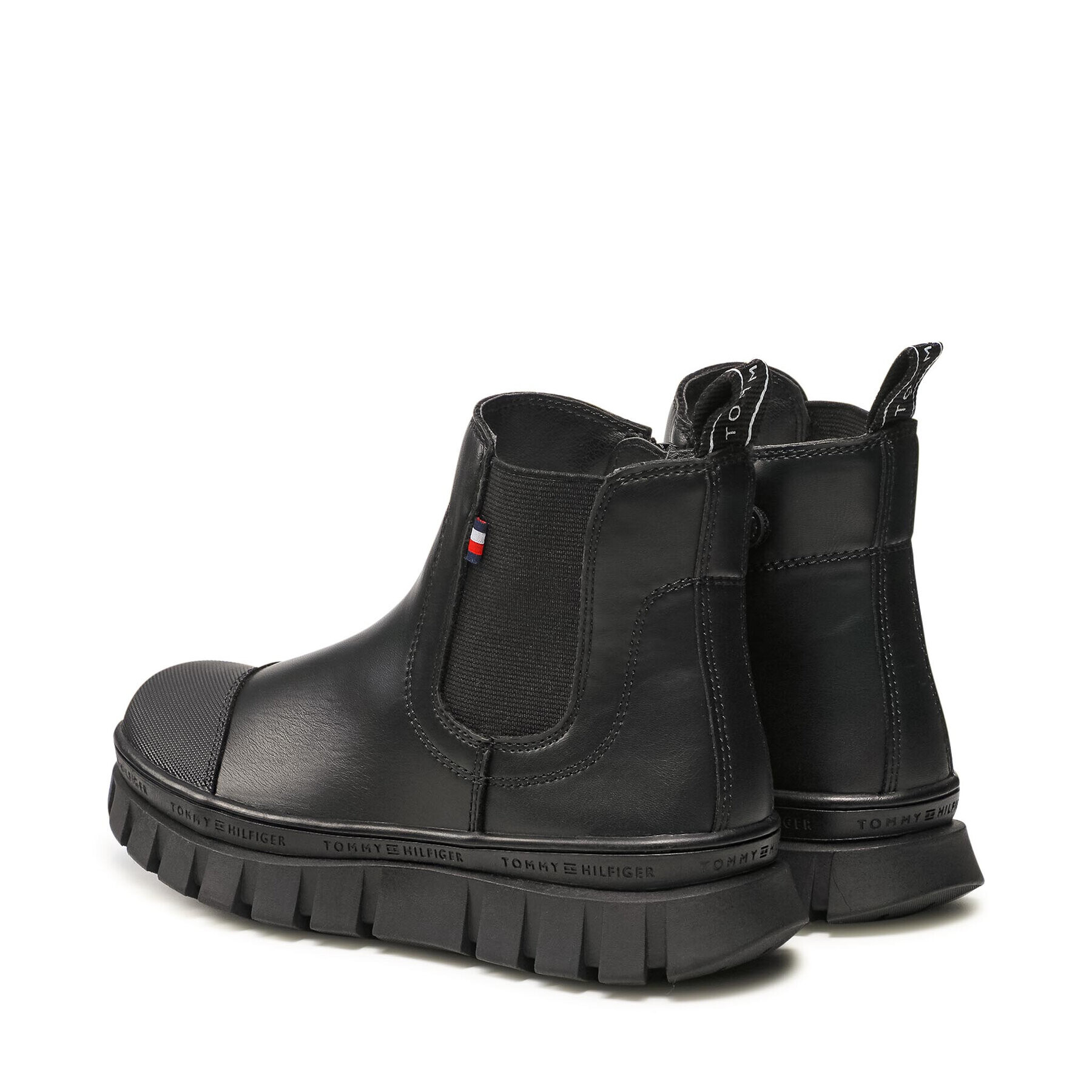 Tommy Hilfiger Zimski škornji Chelsea Boot T3A5-32025-0289 S Črna - Pepit.si