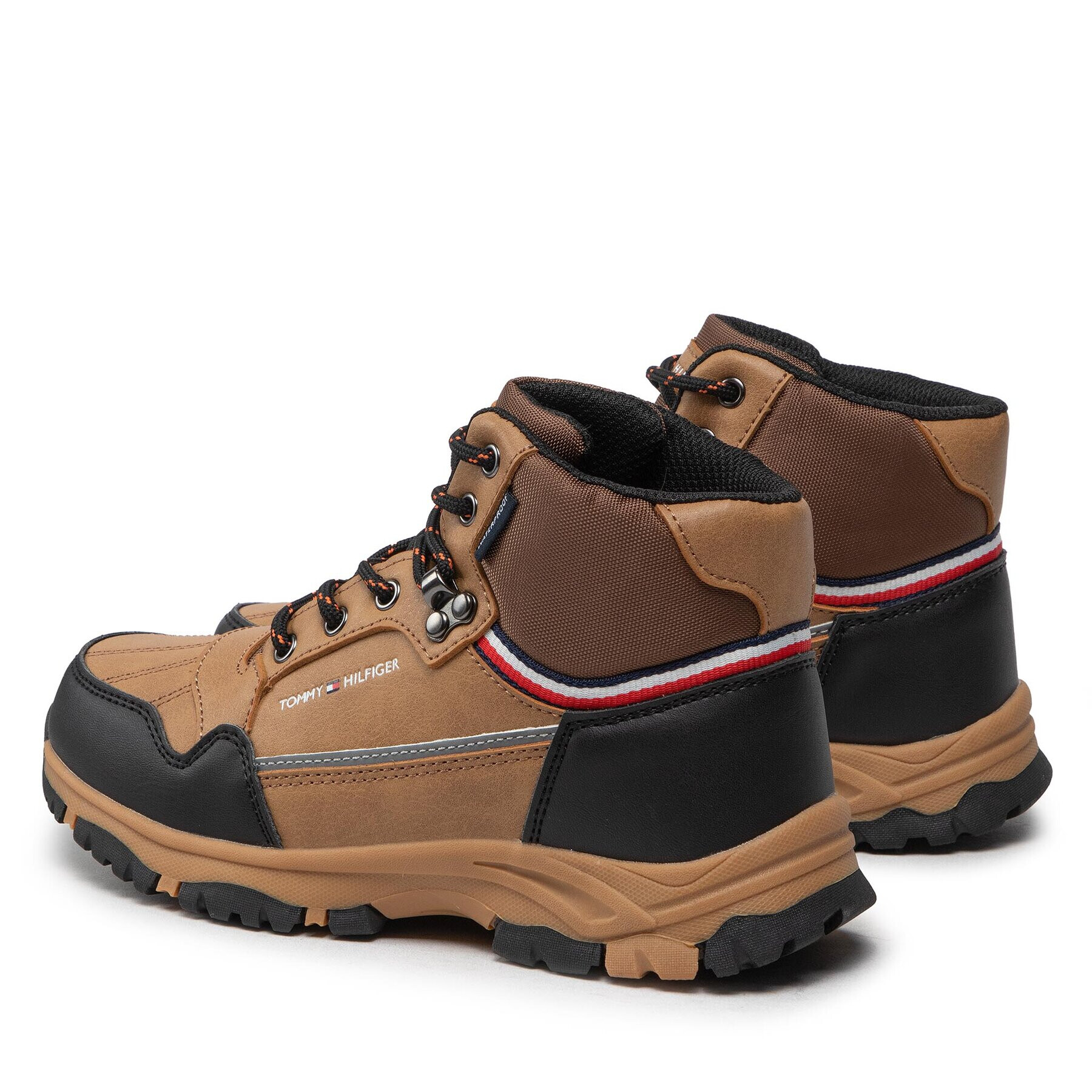 Tommy Hilfiger Zimski škornji Tech Bootie T3B5-32540-1485 S Rjava - Pepit.si