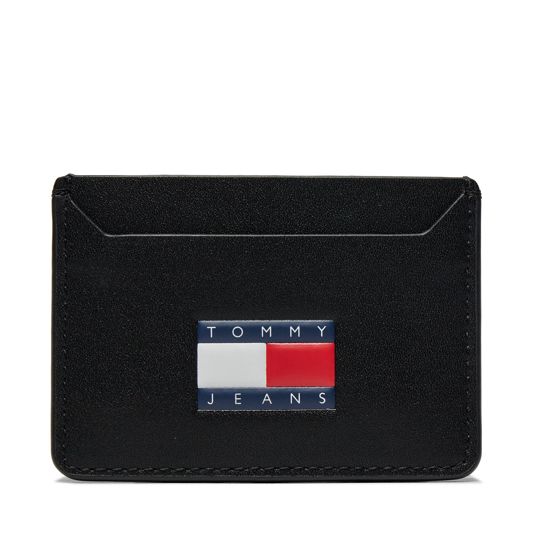 Tommy Jeans Etui za kreditne kartice Tjm Heritage Leather Cc Holder AM0AM12085 Črna - Pepit.si