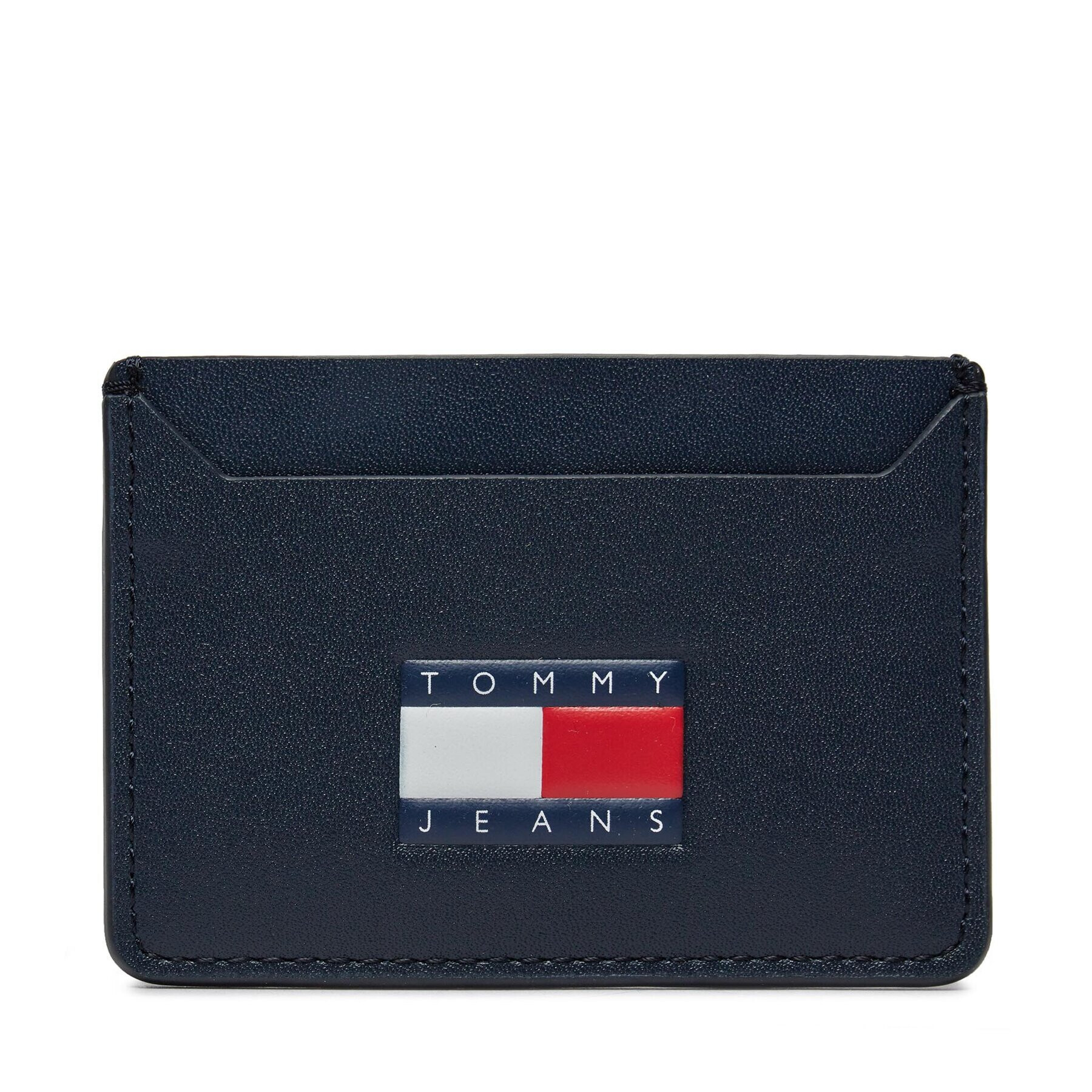 Tommy Jeans Etui za kreditne kartice Tjm Heritage Leather Cc Holder AM0AM12085 Mornarsko modra - Pepit.si