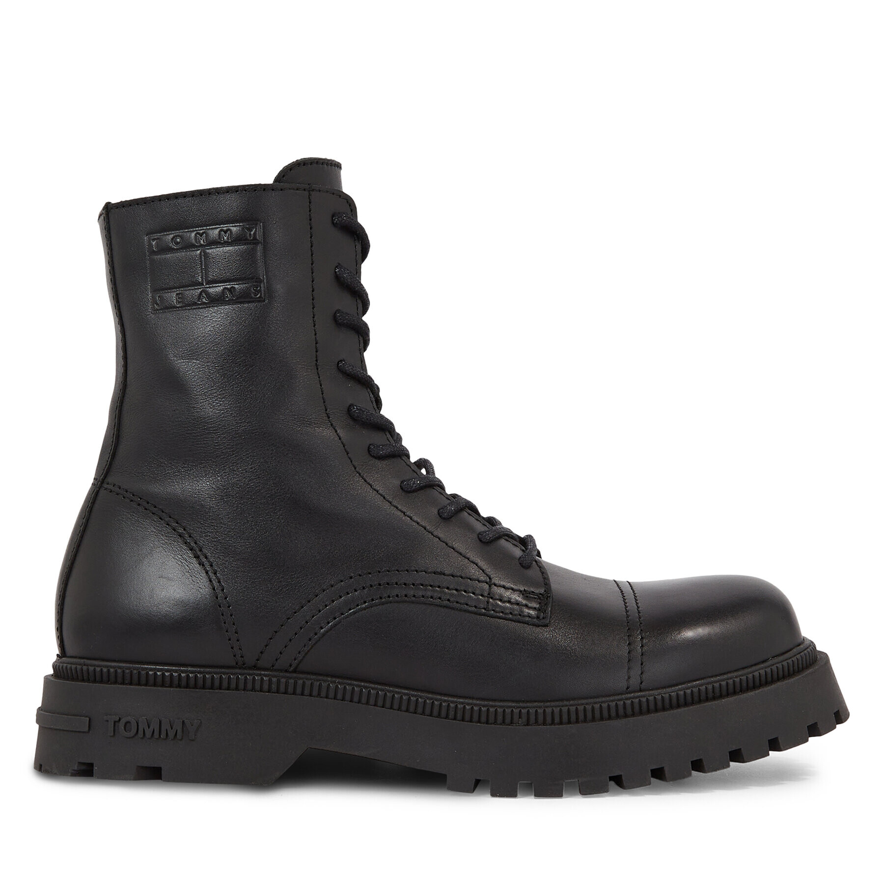 Tommy Jeans Gležnjarji Tjm Casual Boot EM0EM01244 Črna - Pepit.si