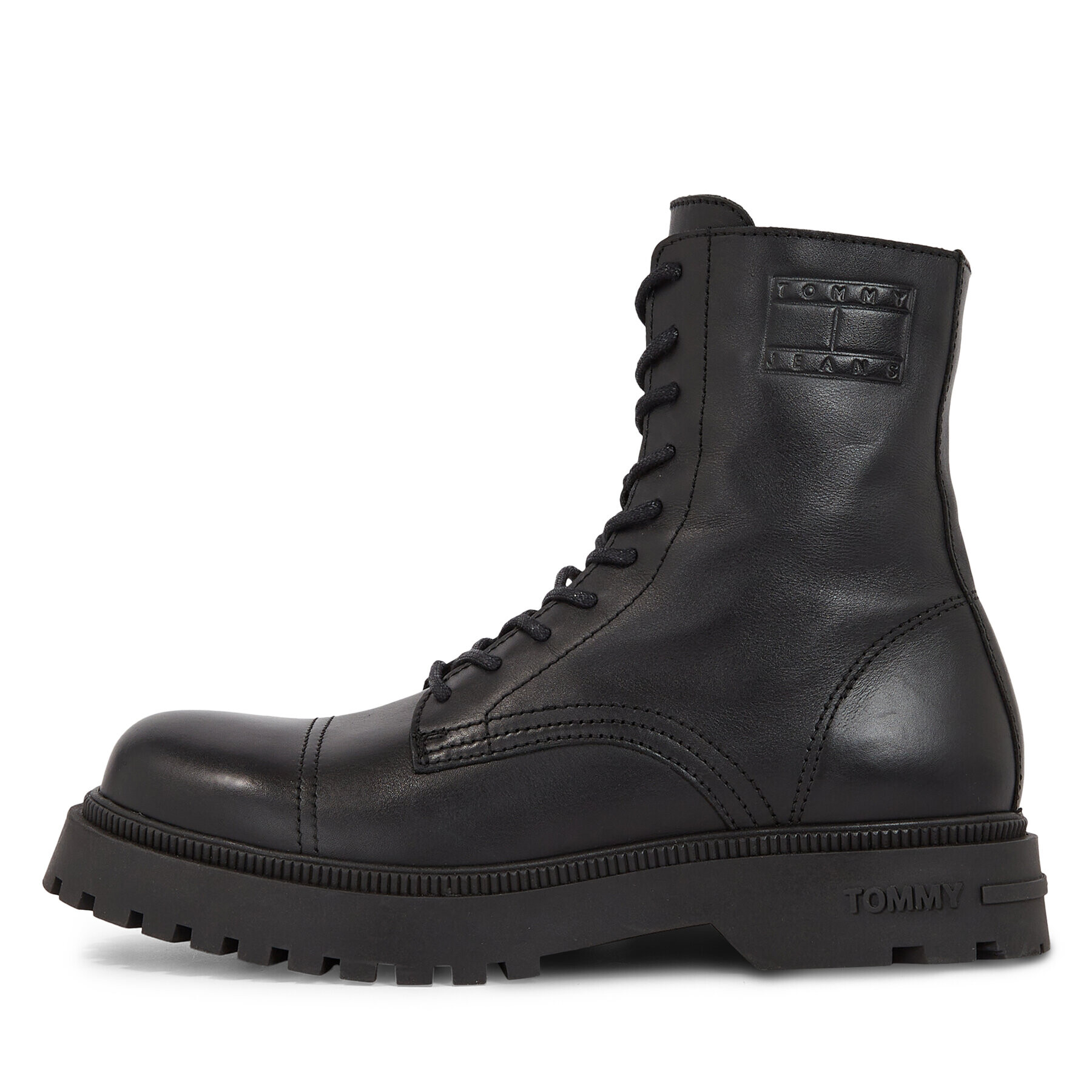 Tommy Jeans Gležnjarji Tjm Casual Boot EM0EM01244 Črna - Pepit.si