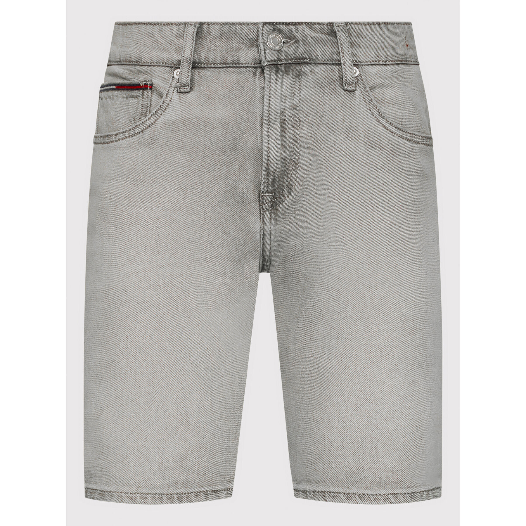 Tommy Jeans Jeans kratke hlače Scanton DM0DM12740 Siva Slim Fit - Pepit.si