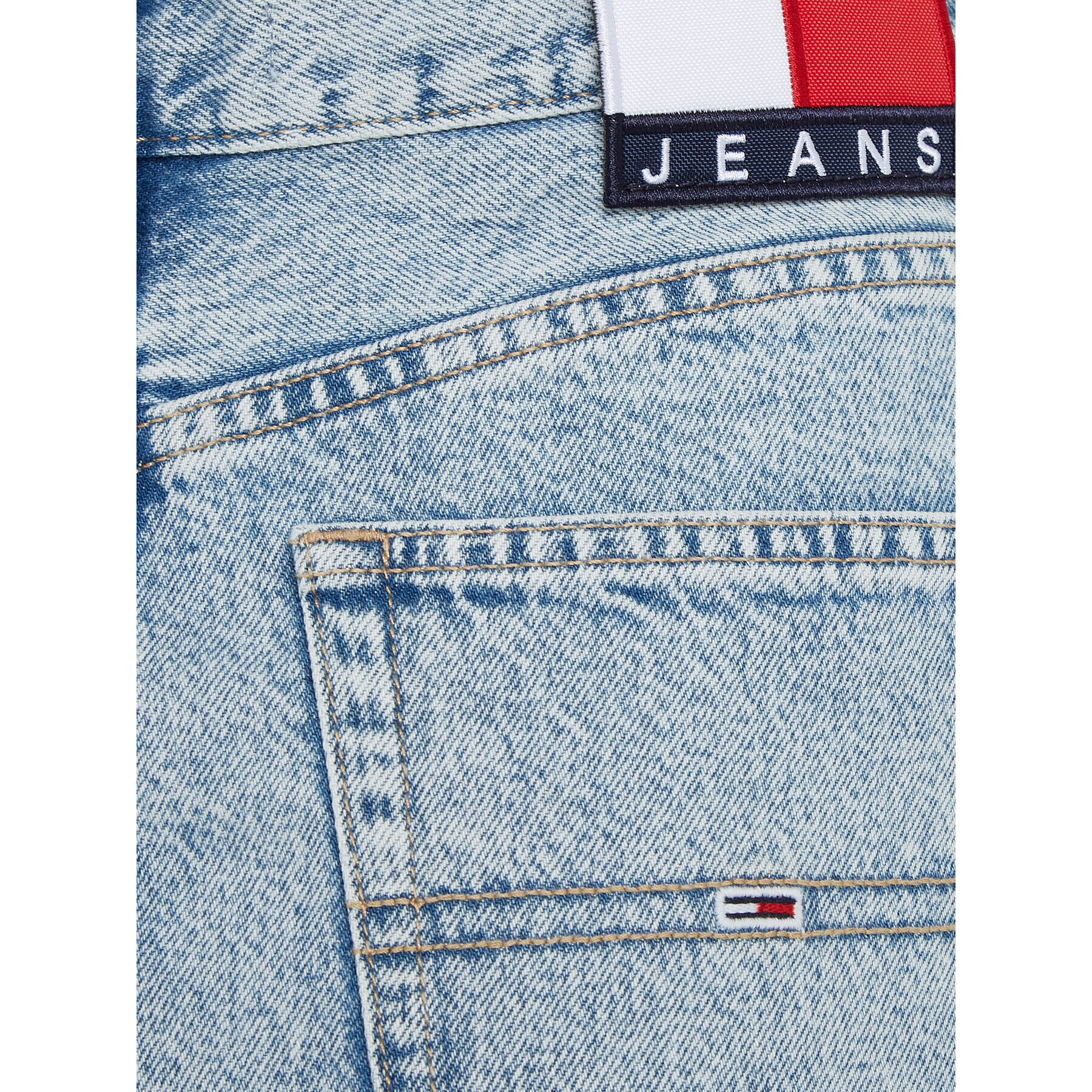 Tommy Jeans Jeans krilo Claire DW0DW16843 Modra Wide Fit - Pepit.si