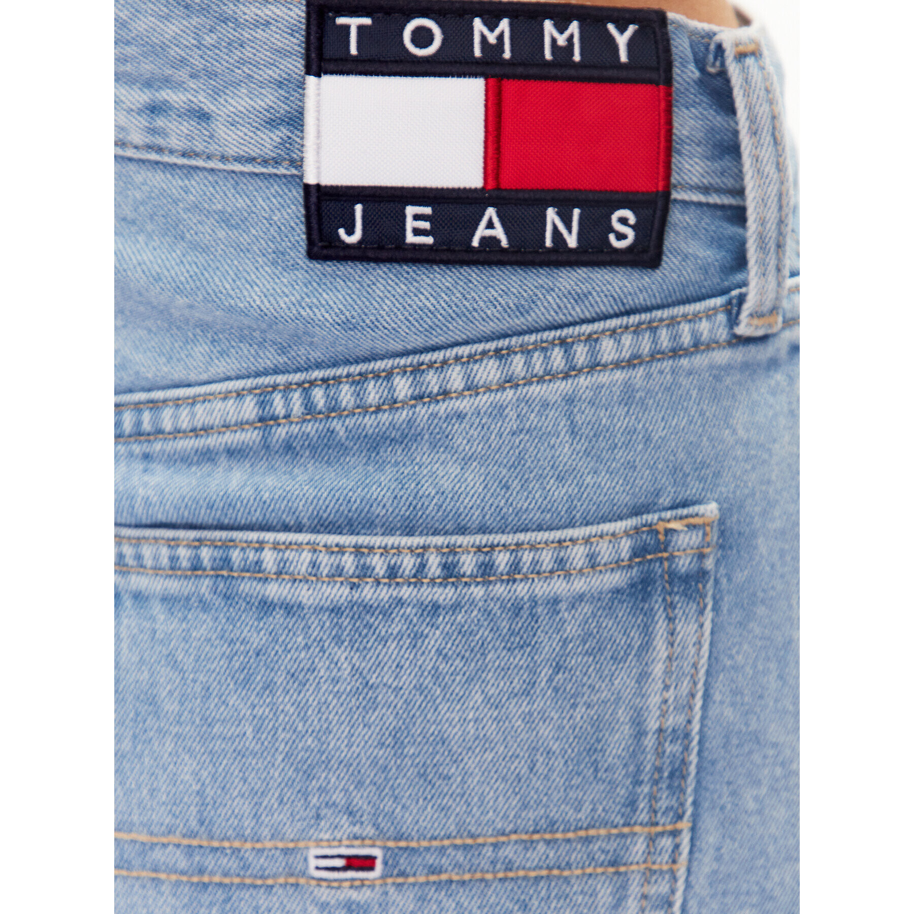 Tommy Jeans Jeans krilo Izzie DW0DW15628 Modra Regular Fit - Pepit.si