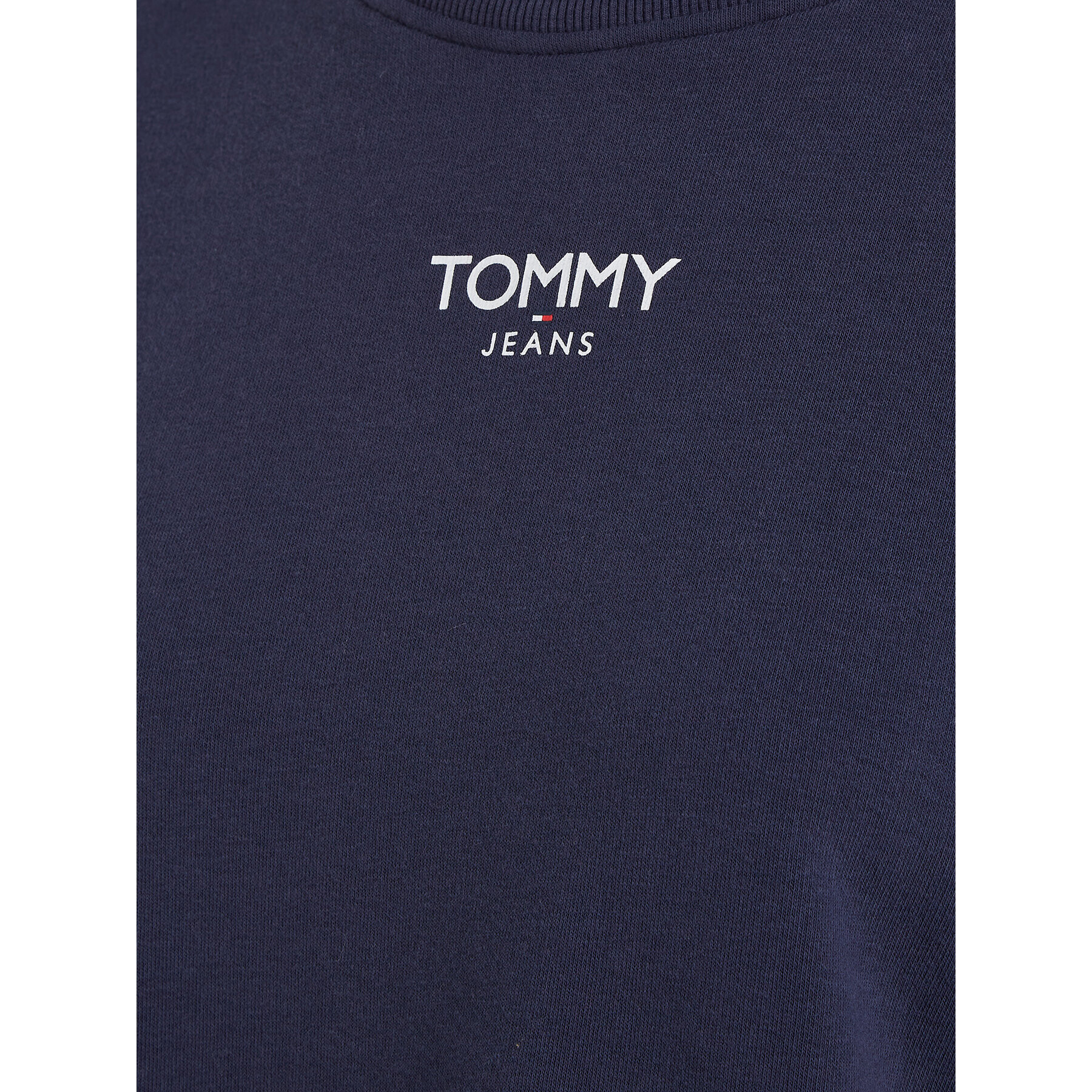 Tommy Jeans Jopa Ess Logo DW0DW16393 Mornarsko modra Cropped Fit - Pepit.si