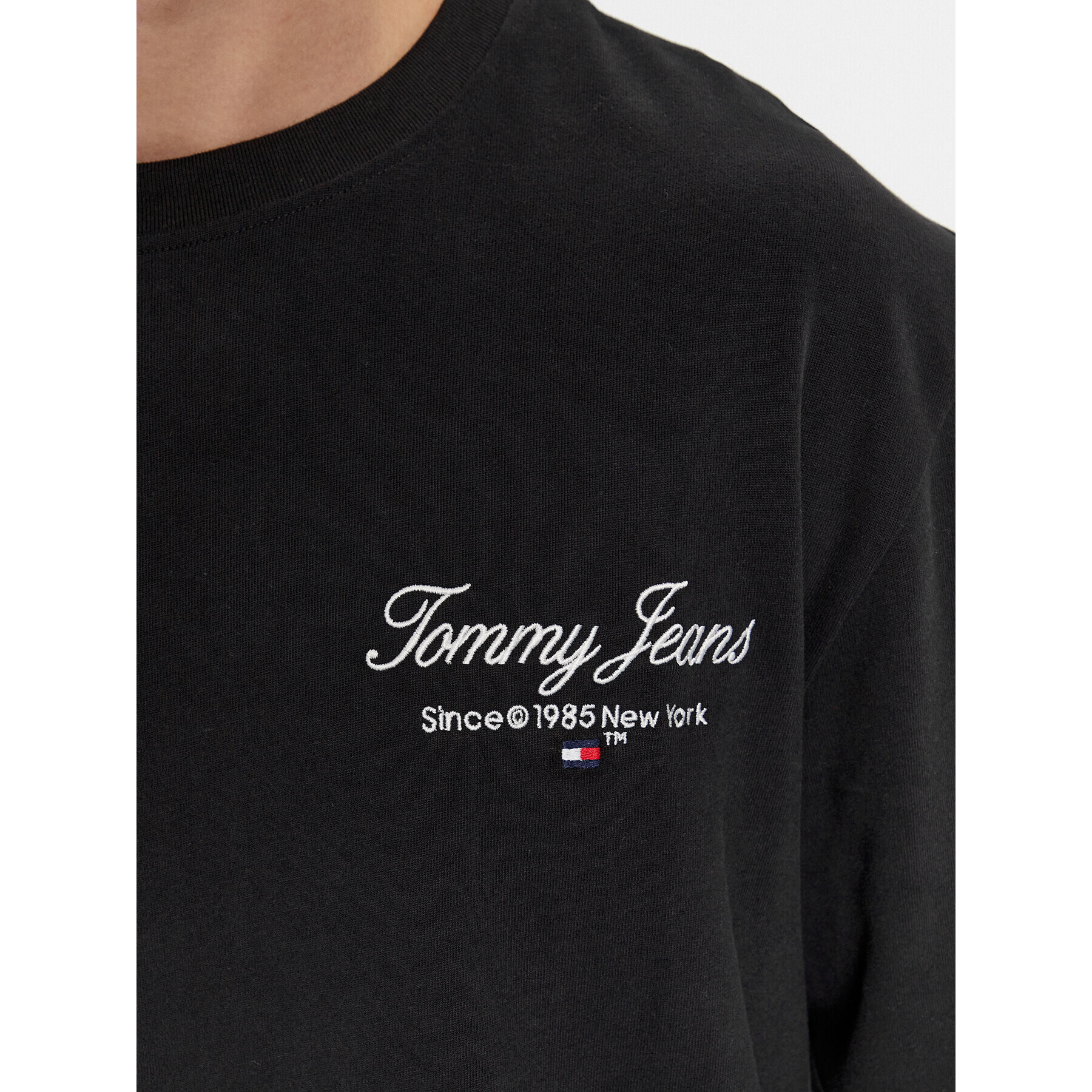 Tommy Jeans Jopa Luxe DM0DM18296 Črna Regular Fit - Pepit.si