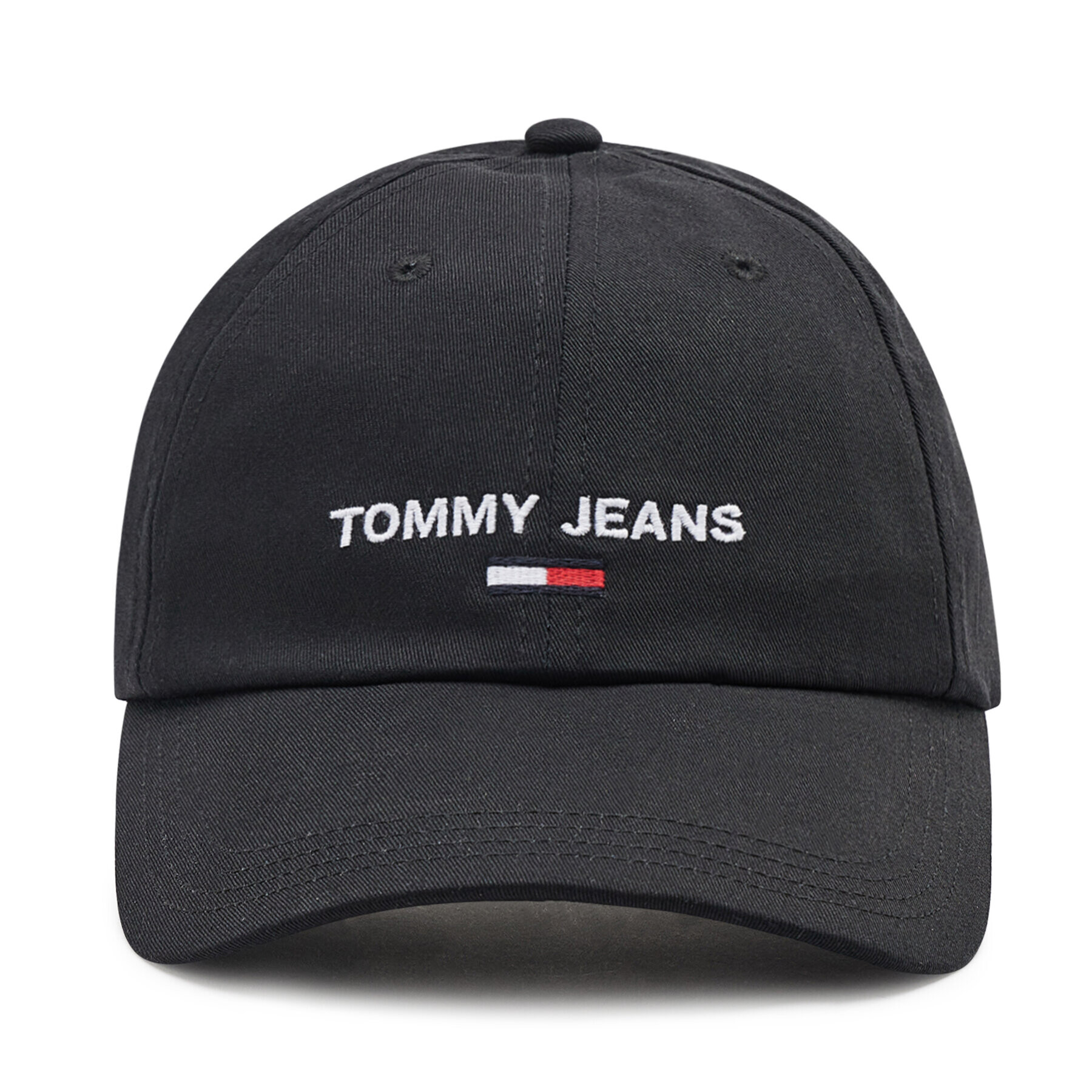 Tommy Jeans Kapa s šiltom Sport AM0AM09575 Črna - Pepit.si