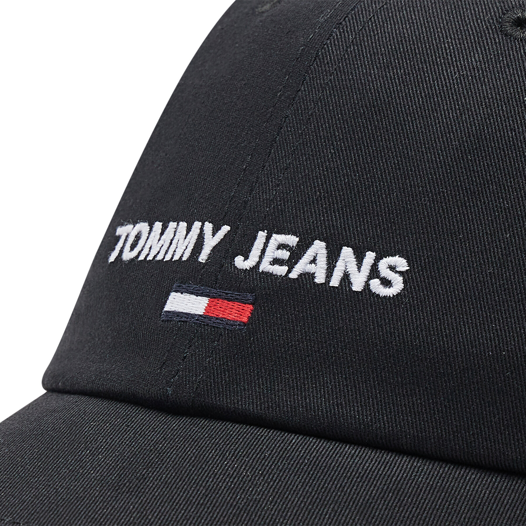 Tommy Jeans Kapa s šiltom Sport AM0AM09575 Črna - Pepit.si