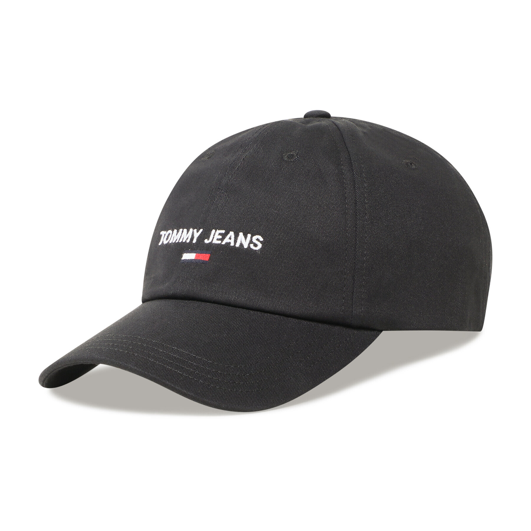 Tommy Jeans Kapa s šiltom Tjm Sport Cap AM0AM10394 Črna - Pepit.si