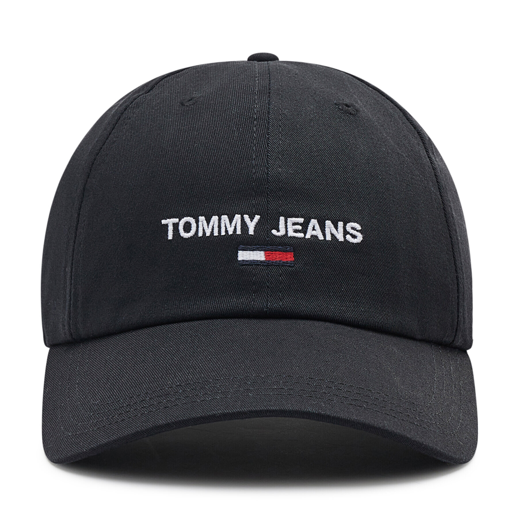 Tommy Jeans Kapa s šiltom Tjw Sport Cap AW0AW11854 Črna - Pepit.si