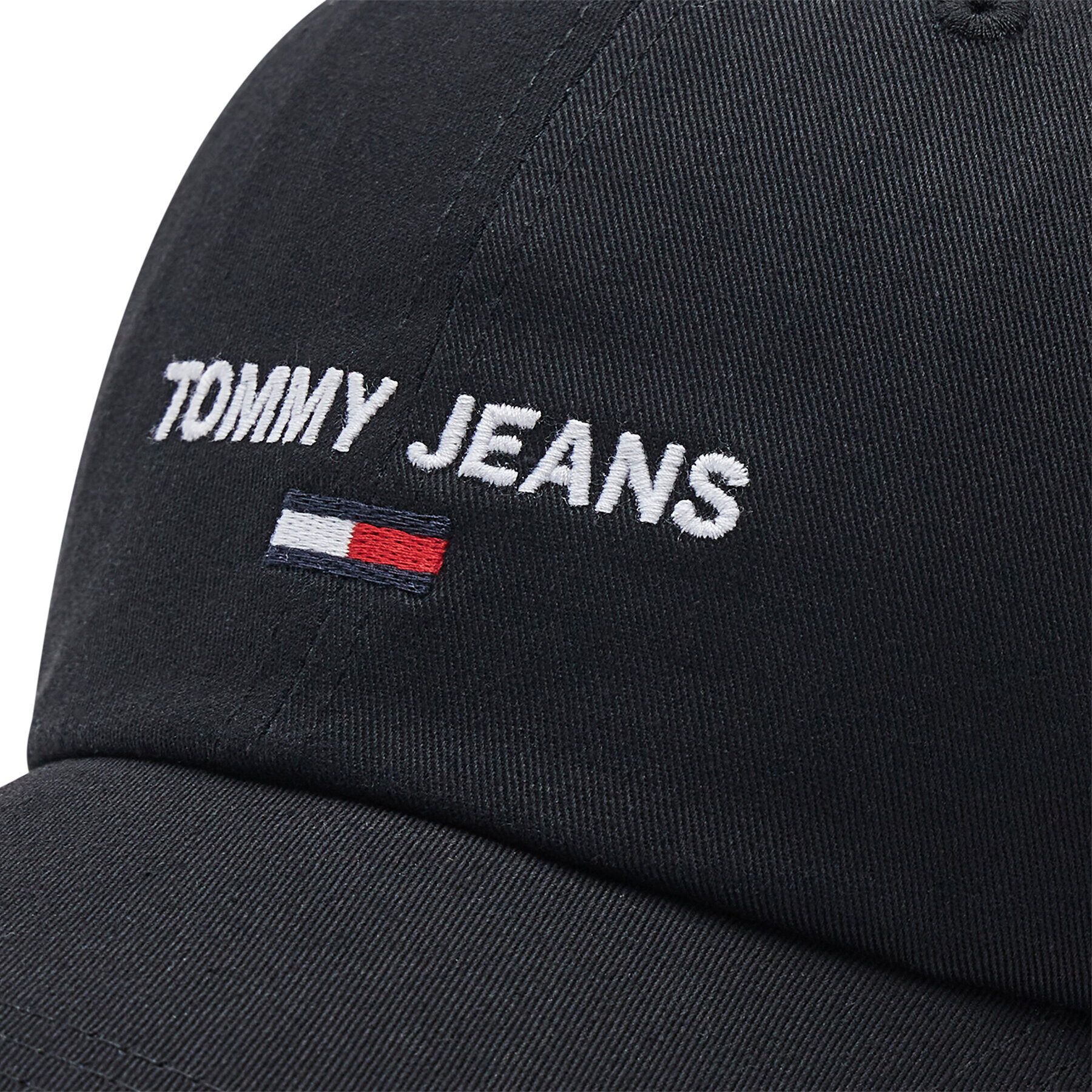 Tommy Jeans Kapa s šiltom Tjw Sport Cap AW0AW11854 Črna - Pepit.si