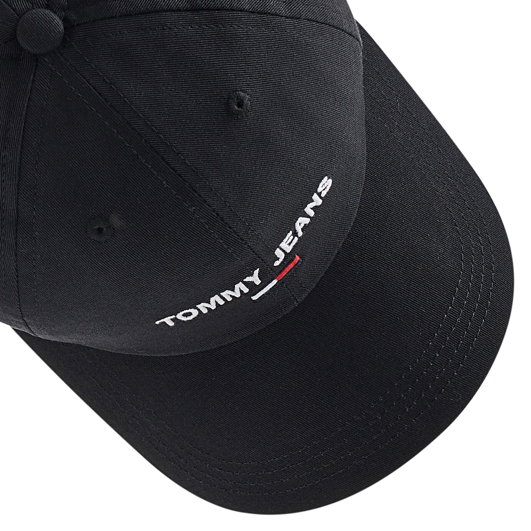 Tommy Jeans Kapa s šiltom Tjw Sport Cap AW0AW11854 Črna - Pepit.si