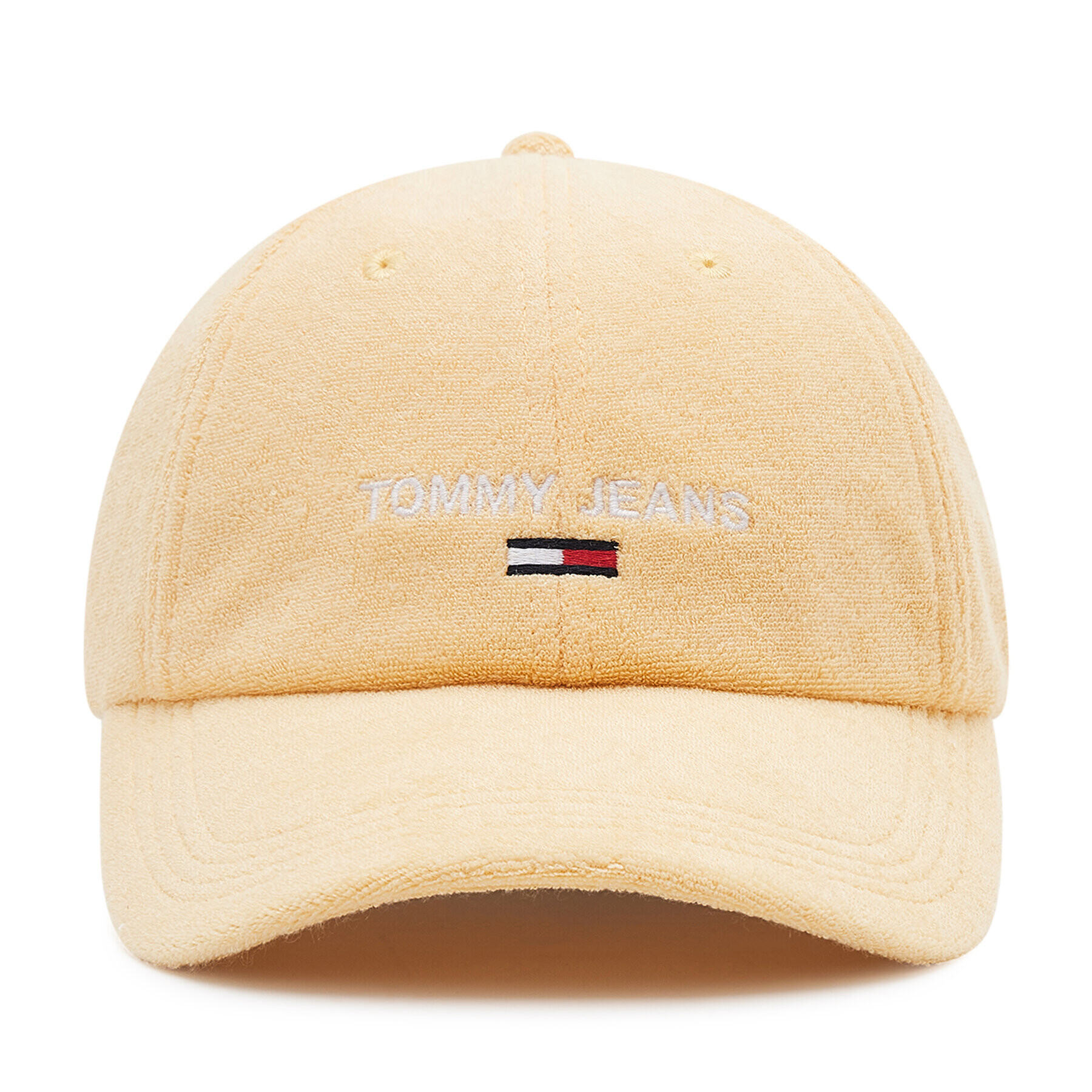 Tommy Jeans Kapa s šiltom Tjw Sport Captowelling AW0AW12424 Rumena - Pepit.si