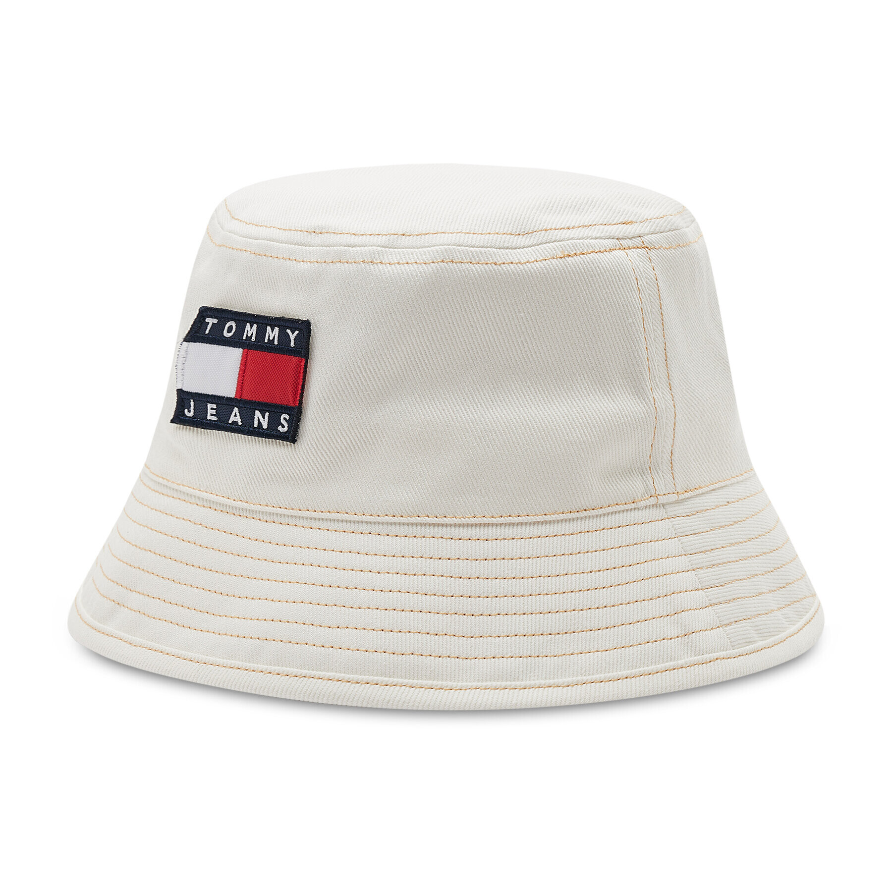 Tommy Jeans Klobuk Denim Bucket AM0AM09584 Bež - Pepit.si