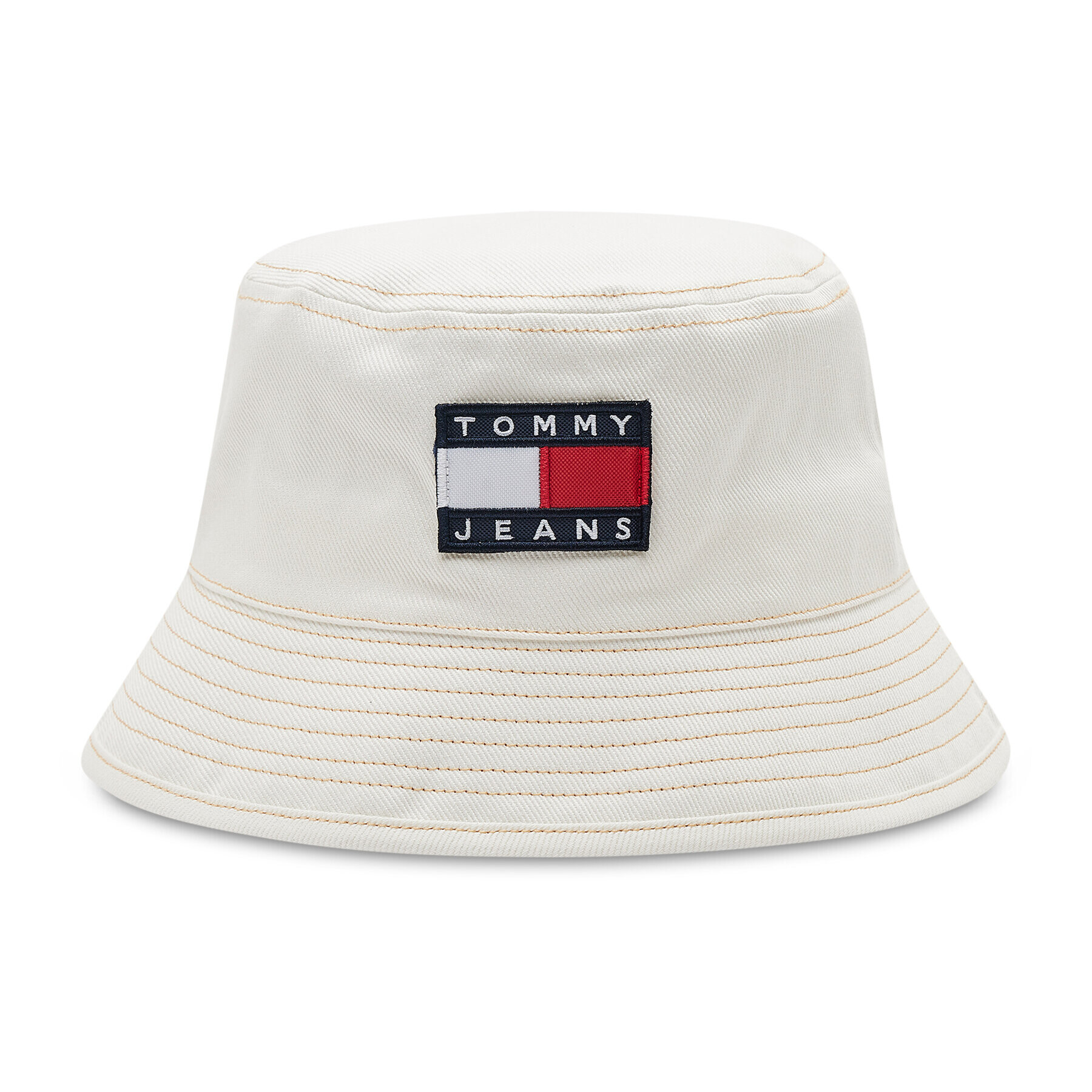 Tommy Jeans Klobuk Denim Bucket AM0AM09584 Bež - Pepit.si