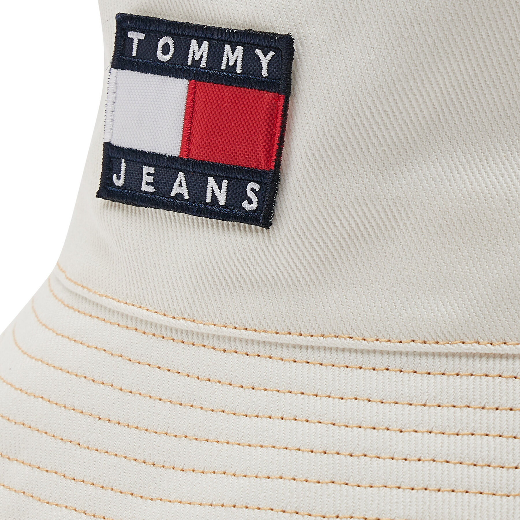 Tommy Jeans Klobuk Denim Bucket AM0AM09584 Bež - Pepit.si