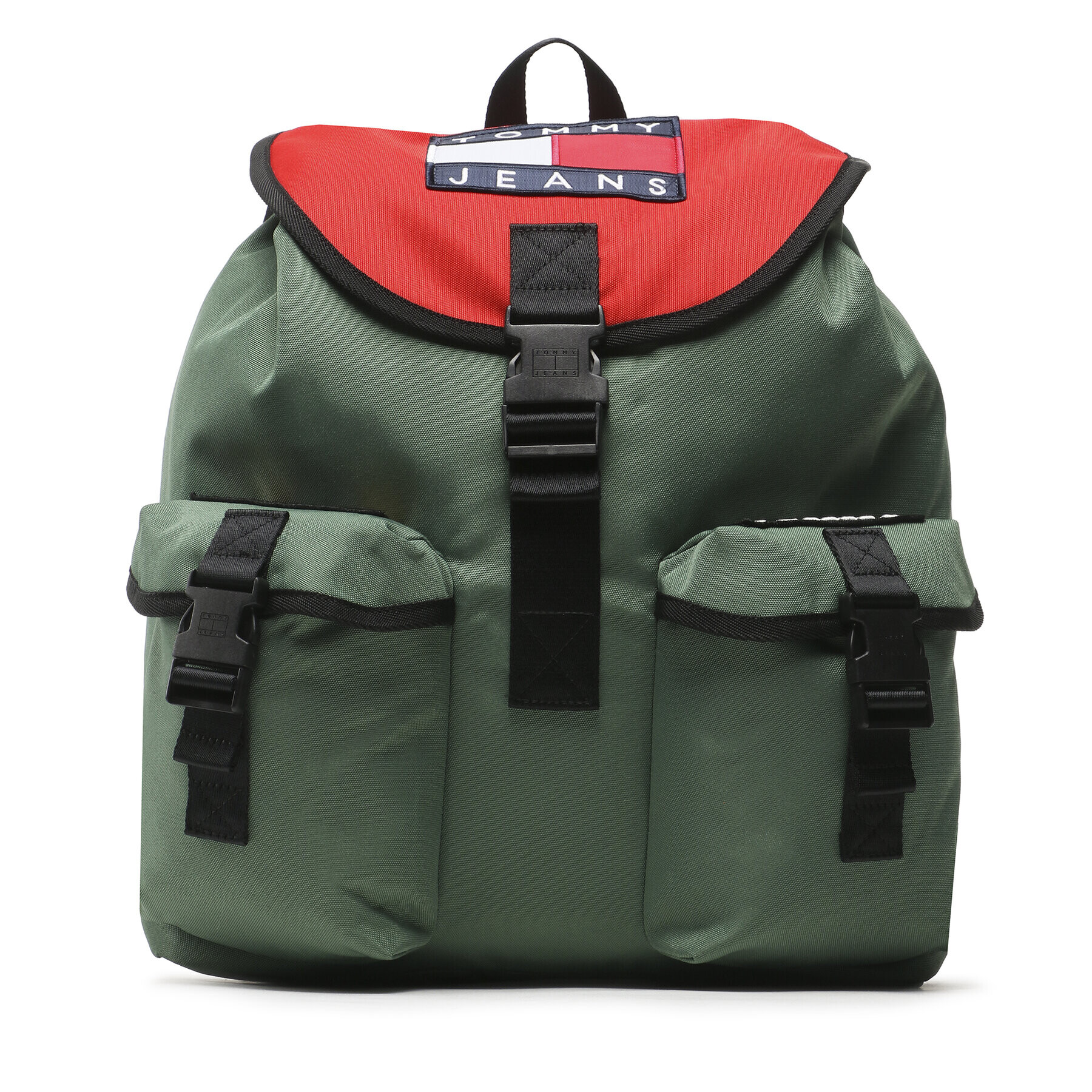 Tommy Jeans Nahrbtnik Tjm Heritage Archive Backpack AM0AM11161 Zelena - Pepit.si