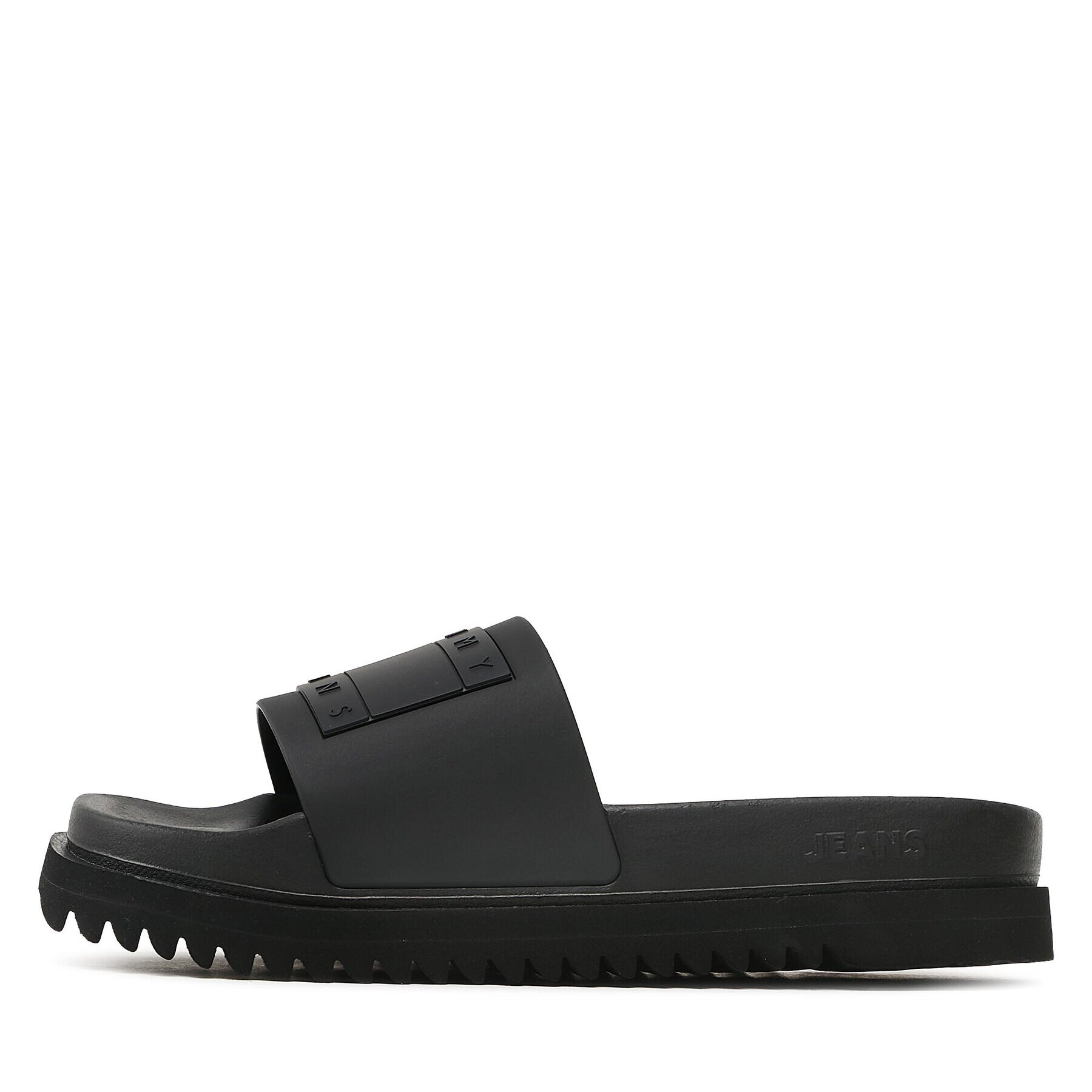 Tommy Jeans Natikači Cleated Pool Slide EM0EM01238 Črna - Pepit.si