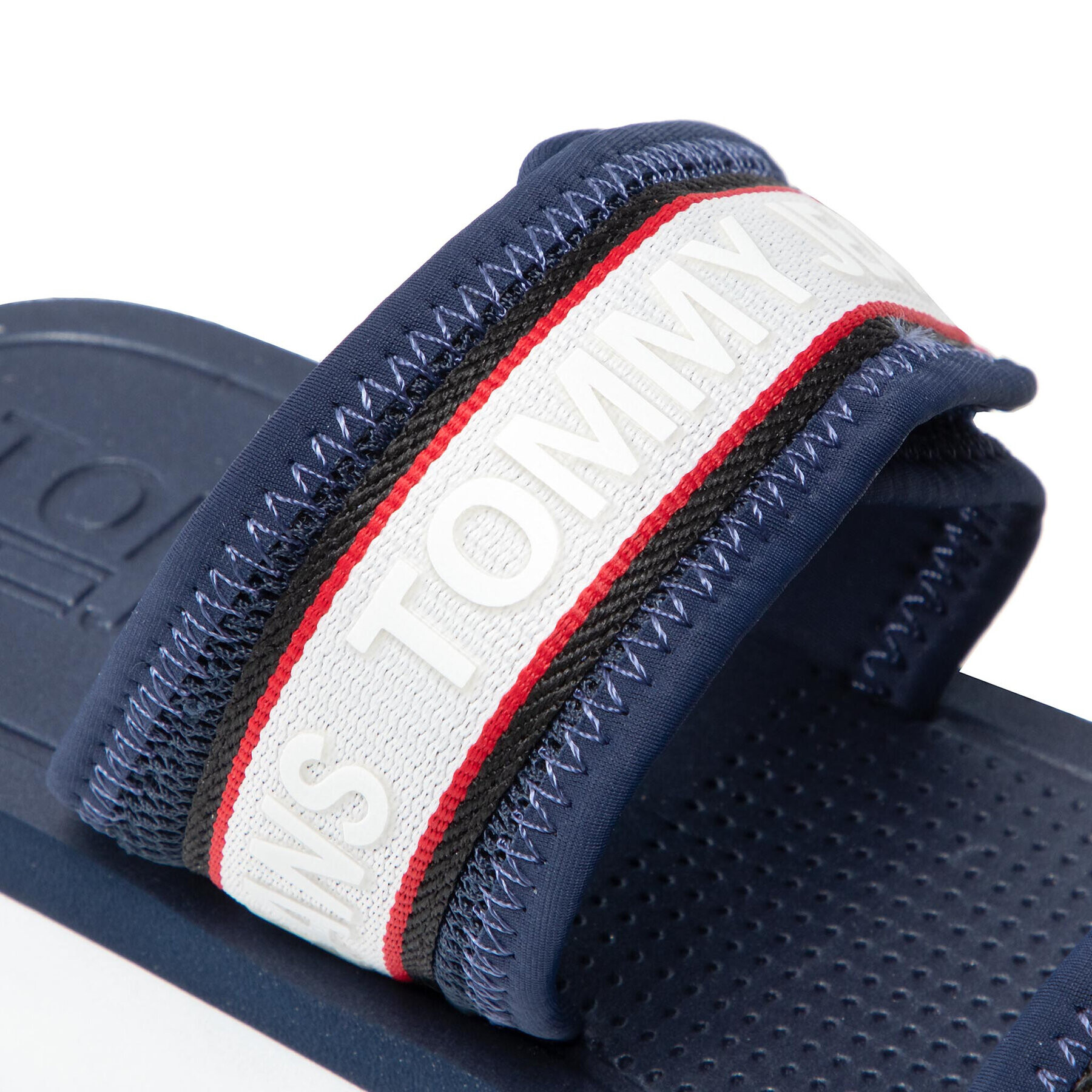 Tommy Jeans Natikači Color Pop Mule Sandal EN0EN01326 Mornarsko modra - Pepit.si