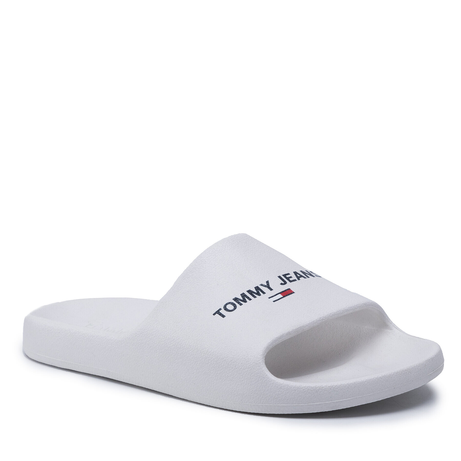 Tommy Jeans Natikači Essential Pool Slide EM0EM00978 Bela - Pepit.si