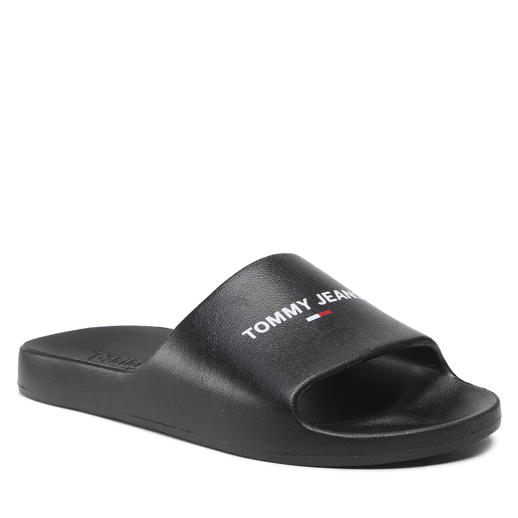 Tommy Jeans Natikači Essential Pool Slide EM0EM00978 Črna - Pepit.si