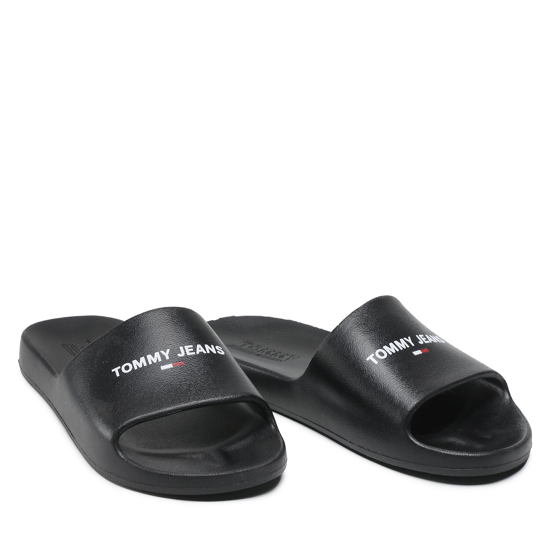 Tommy Jeans Natikači Essential Pool Slide EM0EM00978 Črna - Pepit.si